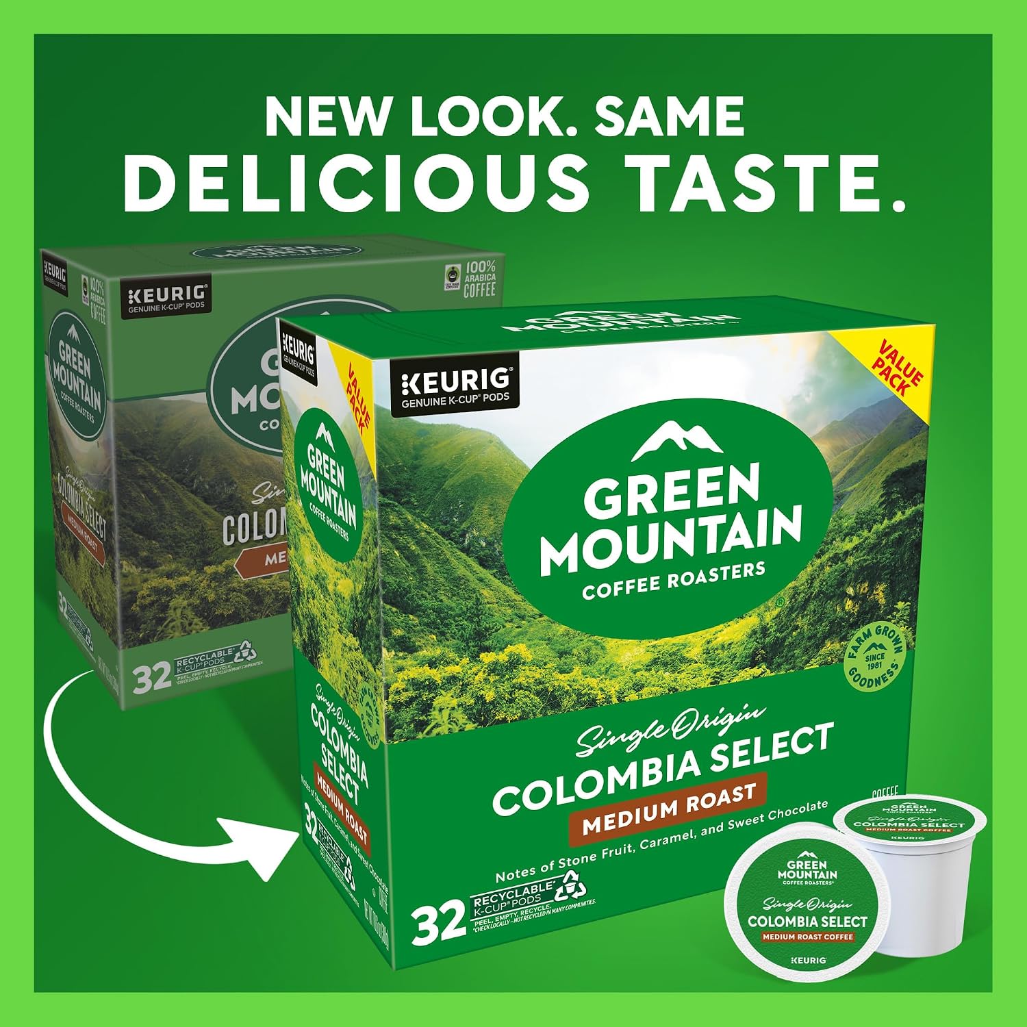 Green Mountain Coffee Nantucket Blend Keurig Single-Serve K-Cup Pods, Medium Roast Coffee, 96 Count