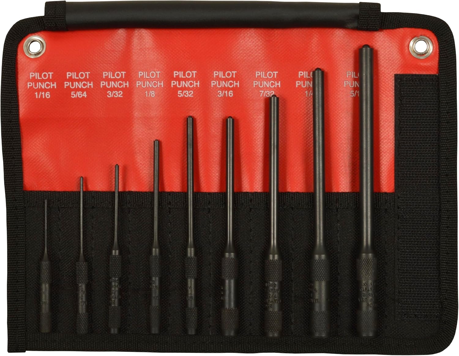 Mayhew Pro 62250 Pilot Punch Kit, 6-Piece