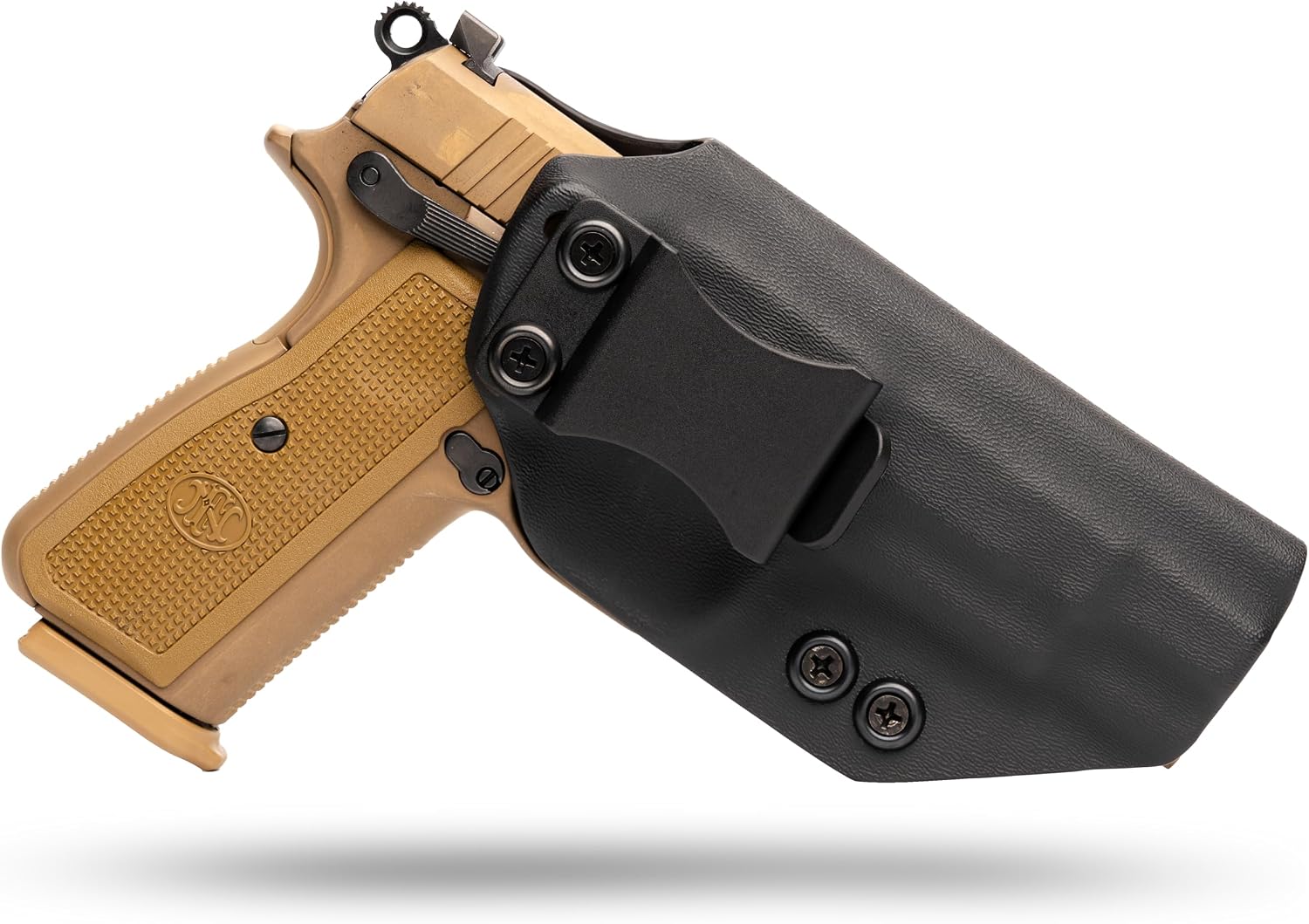 IWB Kydex Holster for Inside Waistband Carry – Adjustable Cant & Retention – Over 200+ Models Available, Glock, Sig Sauer, CZ, FN, Smith & Wesson, Springfield, TTI & More