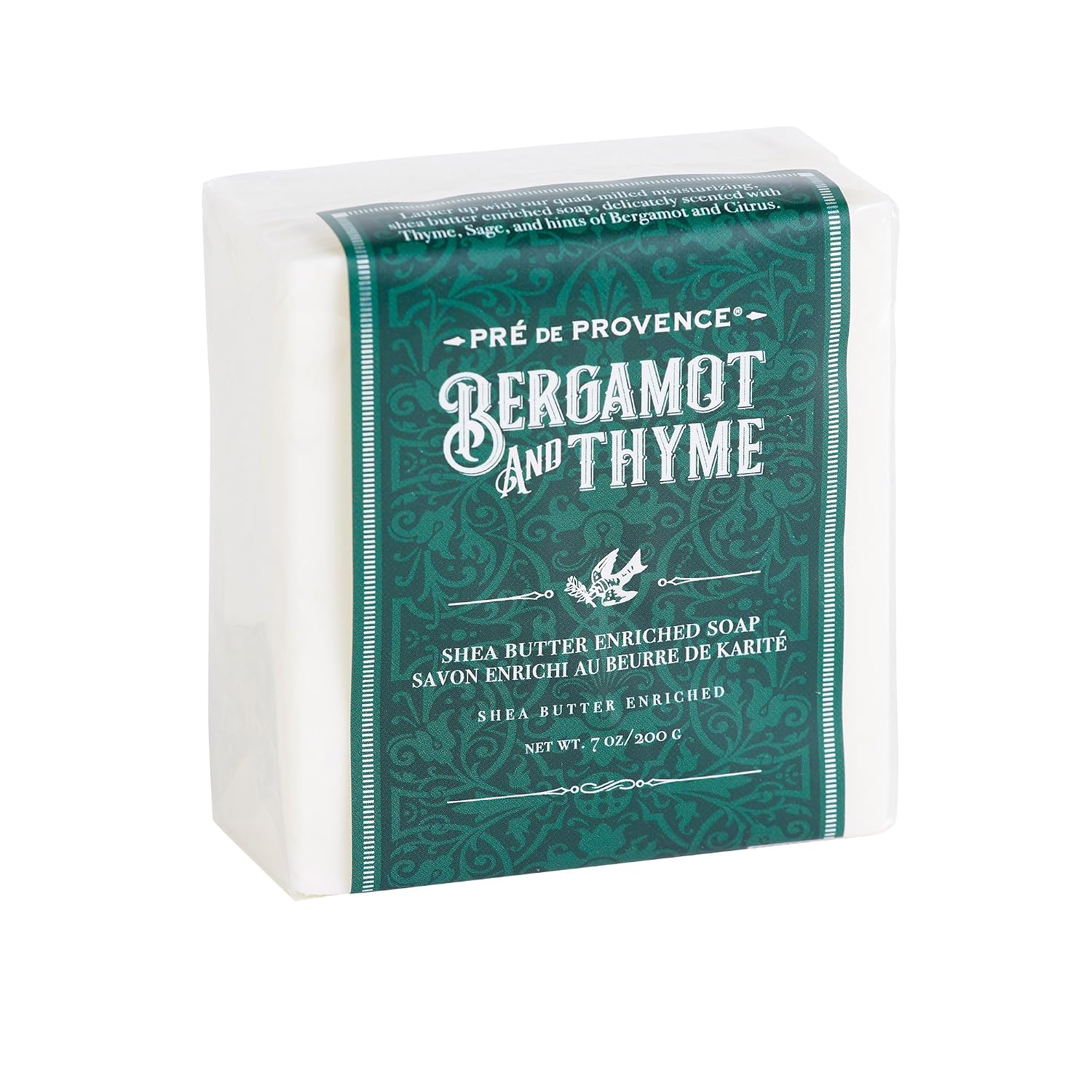 Pre de Provence Shea Butter Enriched Men's After Shave Balm, 2.5 Ounce - Bergamot & Thyme (Packaging may vary)