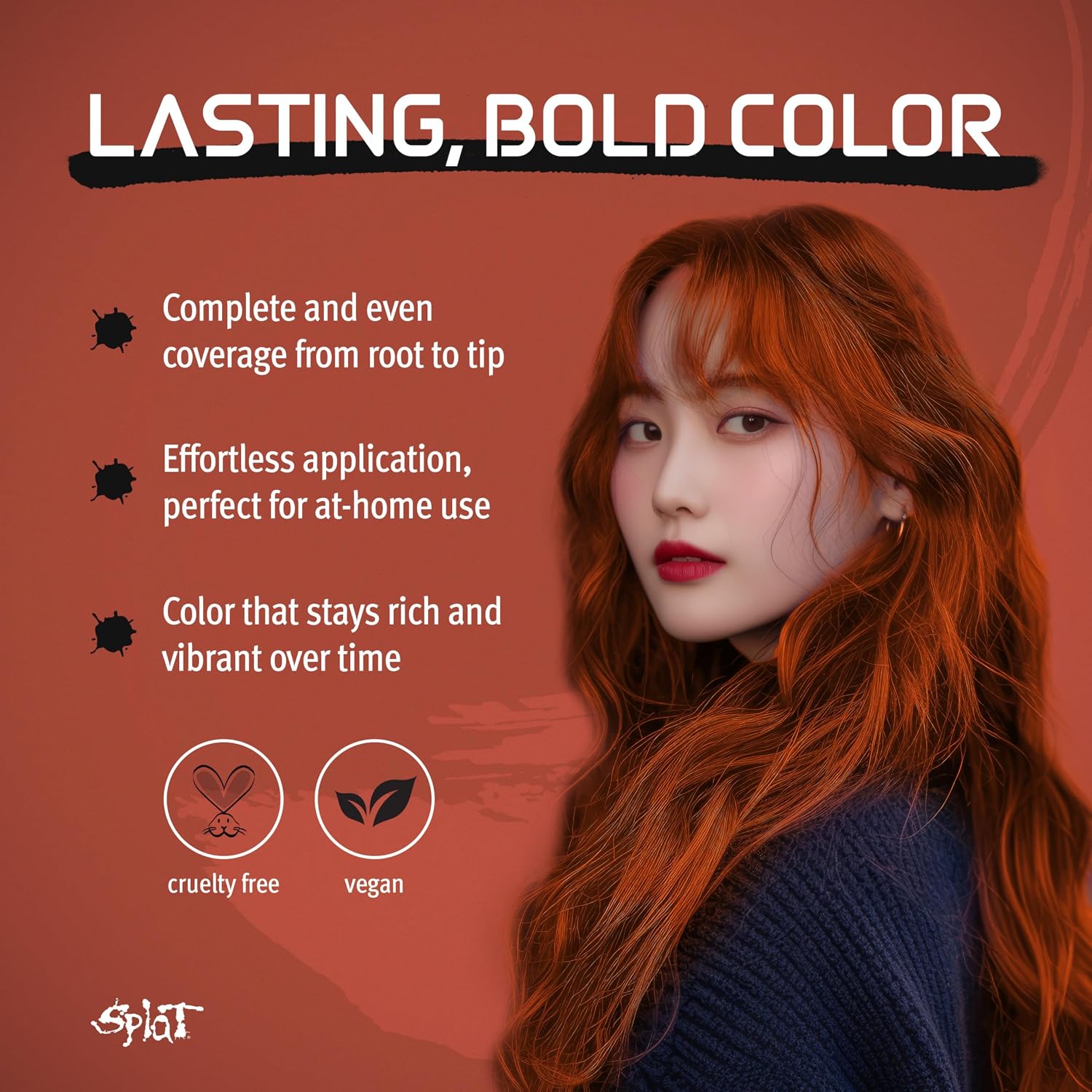 Splat Midnight Magenta Semi Permanent Hair Dye Kit, 1 Application