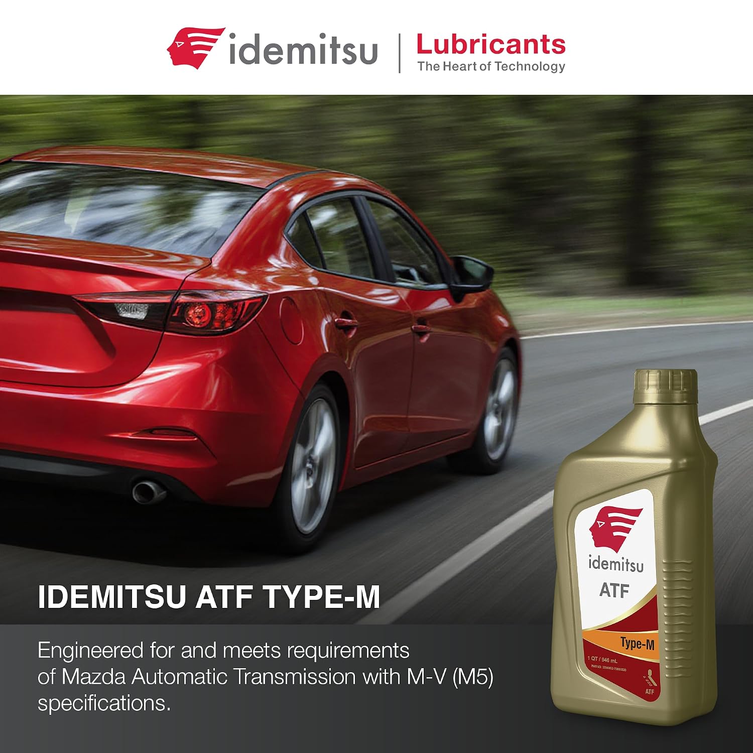 Idemitsu ATF Type M Transmission Fluid for Mazda – 1 Quart