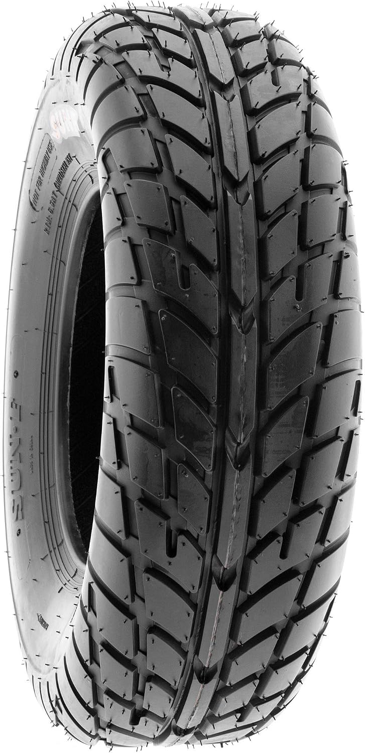 SunF 25x10-12 ATV UTV Tire 25x10x12 Hardpack Race Sport 6 PR A021 - PAIR of 2