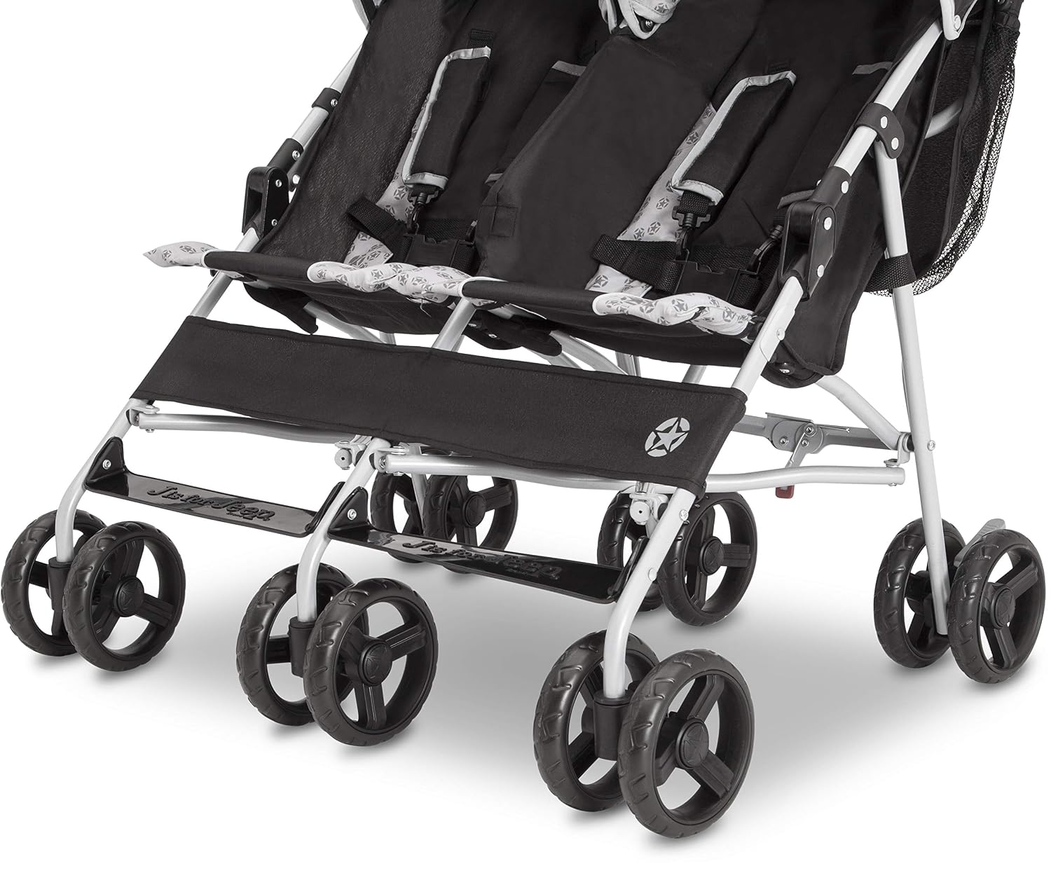 Jeep Scout Double Stroller, Charcoal Galaxy
