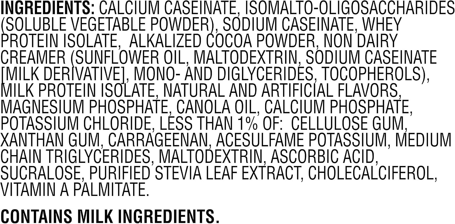 Muscle Milk ZERO, 100 Calorie Protein Powder, Chocolate, 15g Protein, 1.65 Pound, 25 Servings