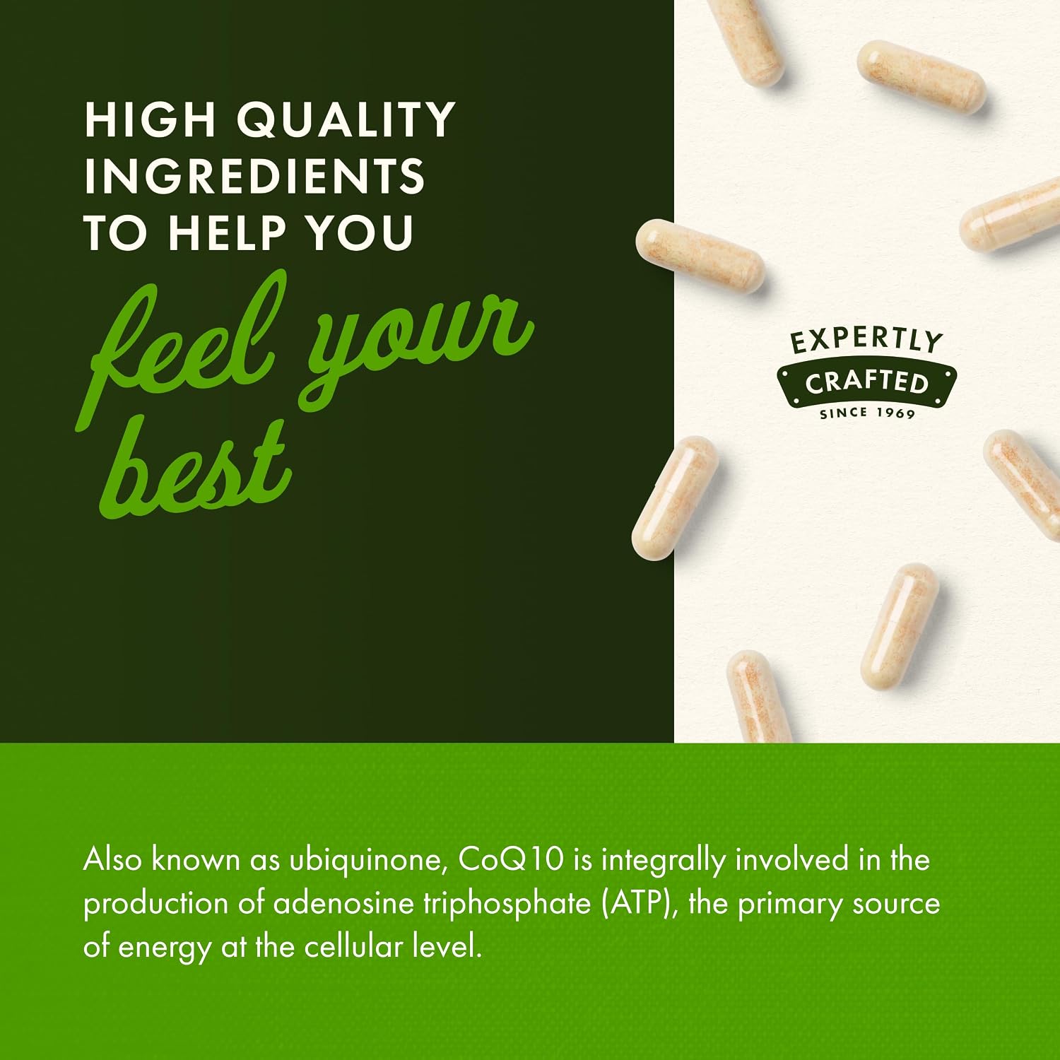 Swanson CoQ10 Helps Promote Heart Health (100 Capsules, 120mg Each) | Energy Support, and Aids Overall Cardiovascular System Health, Helps Maintain Coenzyme Q10 Supplement