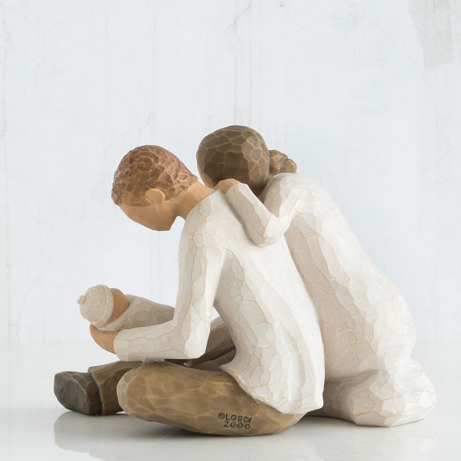 Willow Tree Nurture, Sculpted Hand-Painted Figure | Hand-Painted Resin Figurine, Sculpted by Artist Susan Lordi, Celebrates Loving Family Relationships, Family Grouping