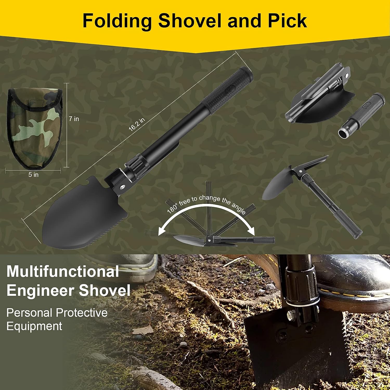Survival First Aid Kit, 248PCS Survival Tools Camping Essentials Tactical Gear Emergency Trauma Medical Supplies Packed in a MOLLE Pouch, Saber Card