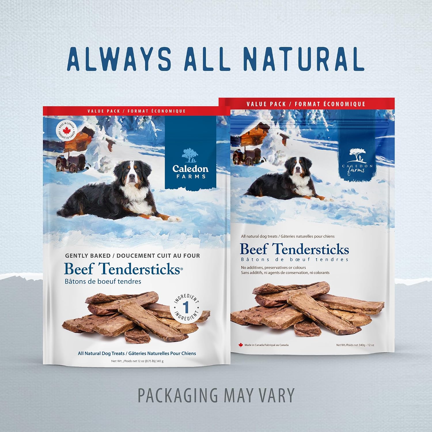 Caledon Farms Beef Tendersticks All Natural Dog Treats 3.9oz / 110 Grams