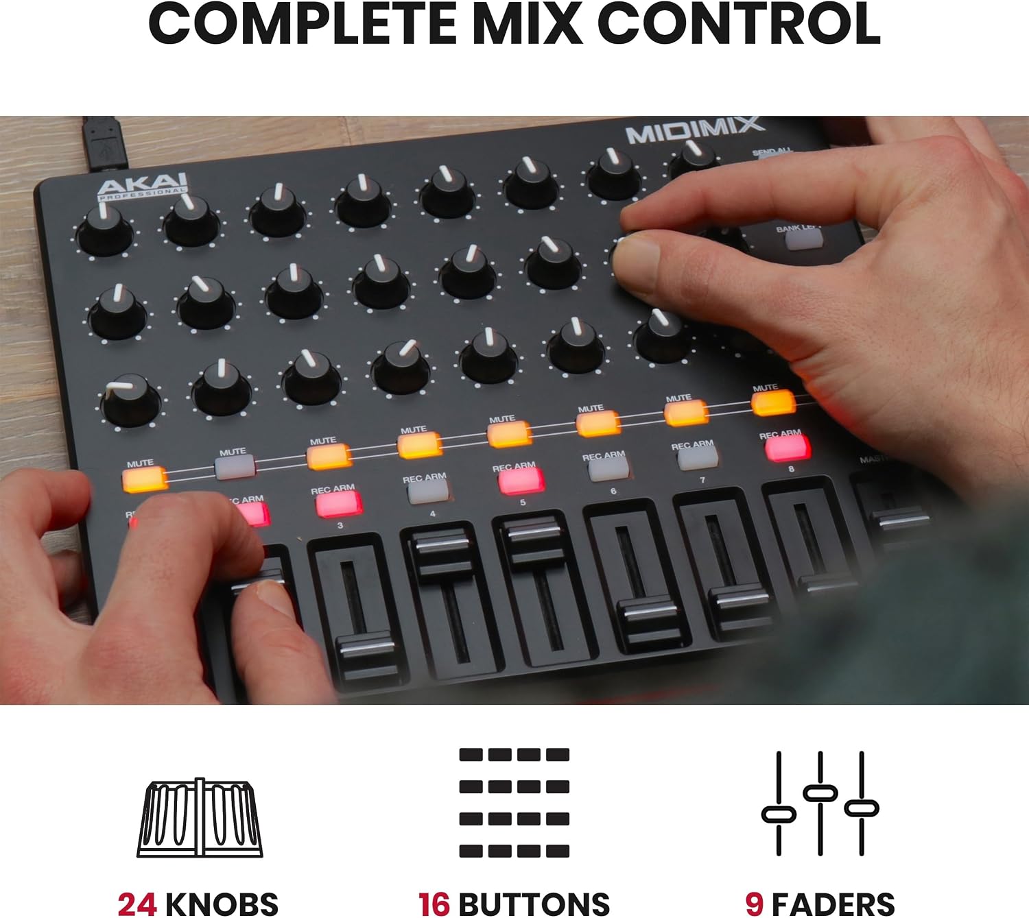 Akai Professional MIDImix USB MIDI Mixer Controller