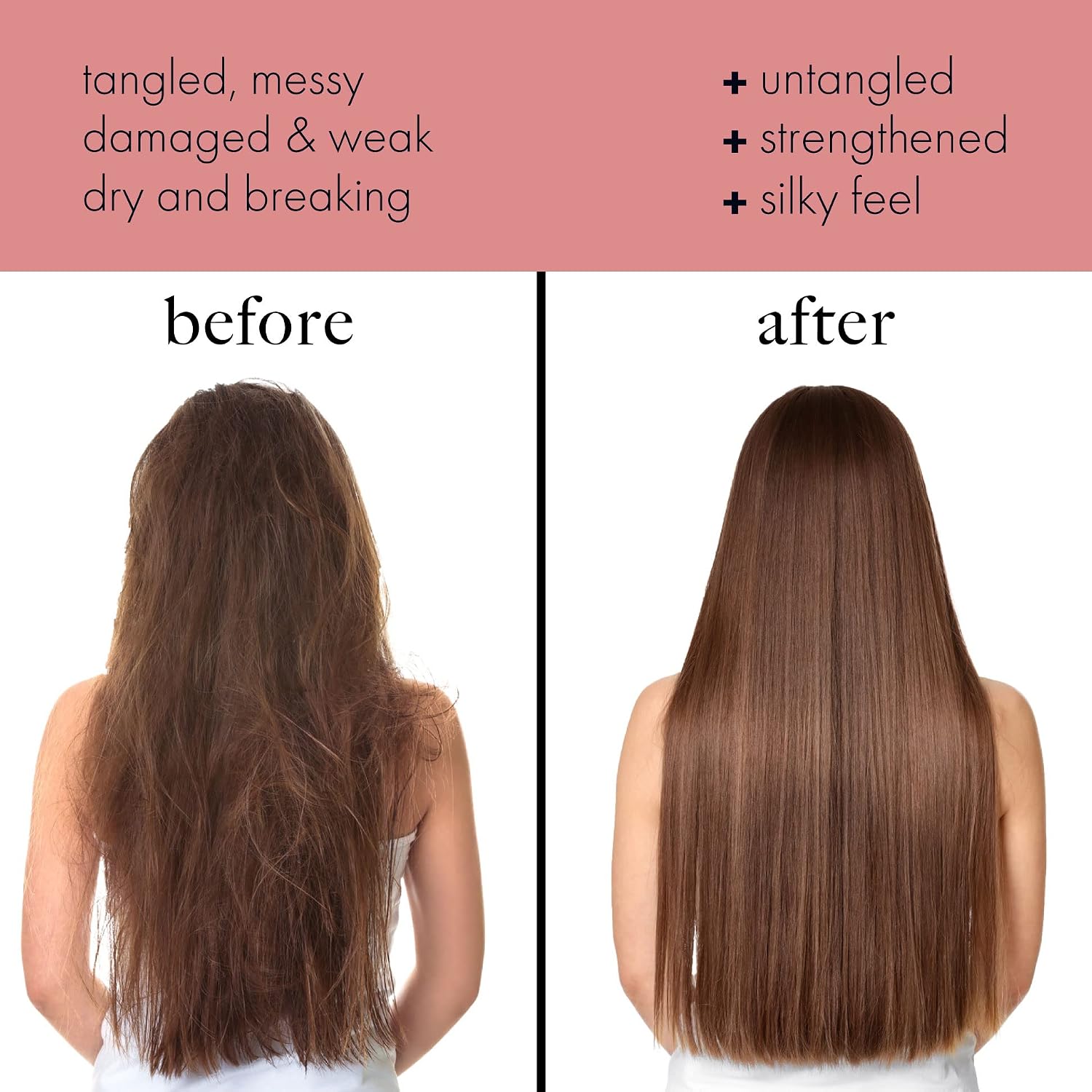 everlong Untangle Leave-in Conditioner Detangler Spray for Hair Extensions & Wigs, Infused with Keratin Protein, Argan and Jojoba Oil