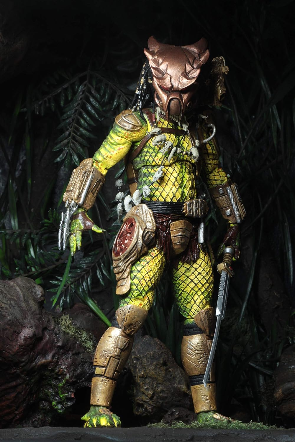 NECA - Predator 2 - 7” Scale Action Figure - Ultimate Elder: The Golden Angel | Predator 2 8 Inch Action Figure Ultimate Series - Ultimate Elder: