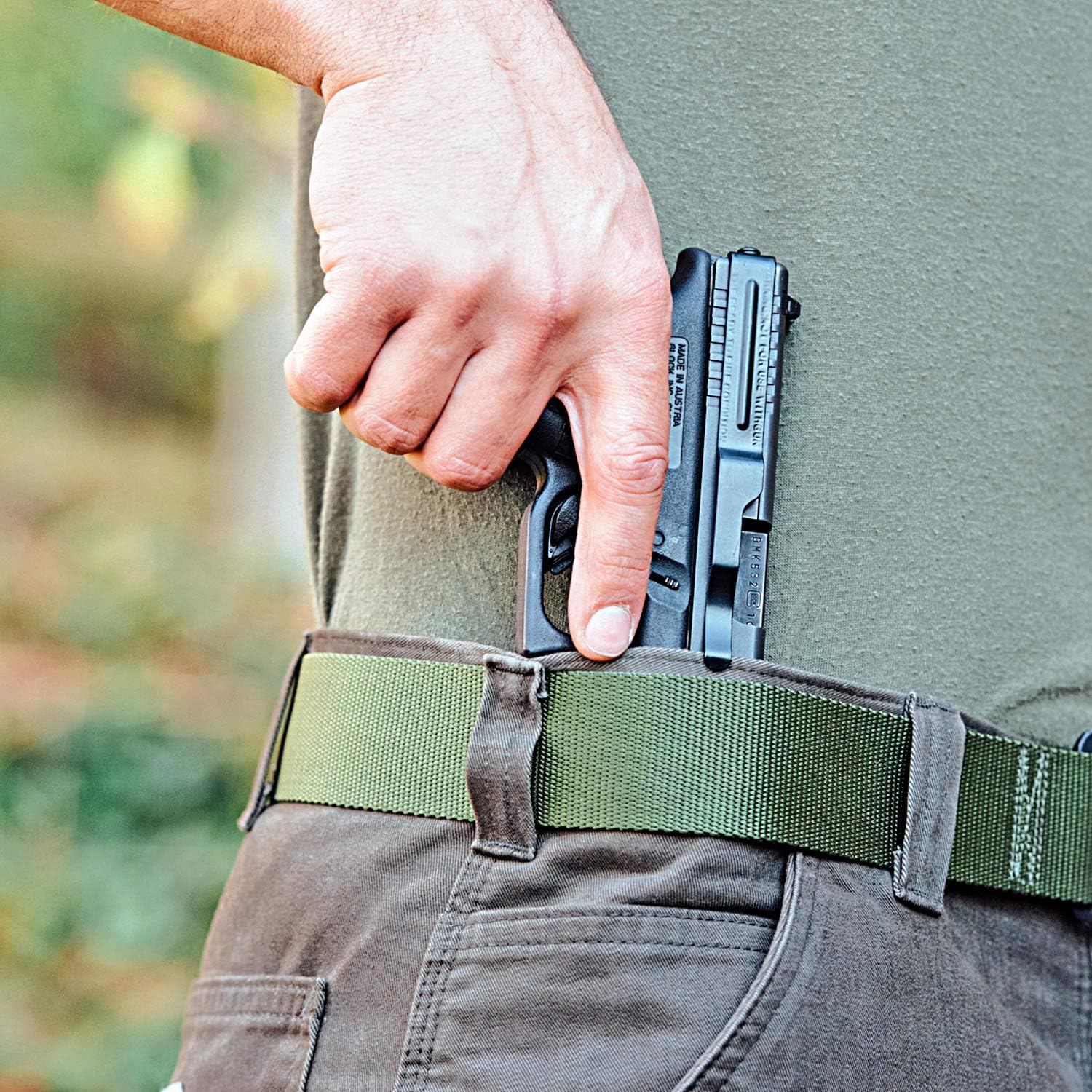 ClipDraw Gun Clip, Low Profile Slim Concealed Carry Easy Install American Made