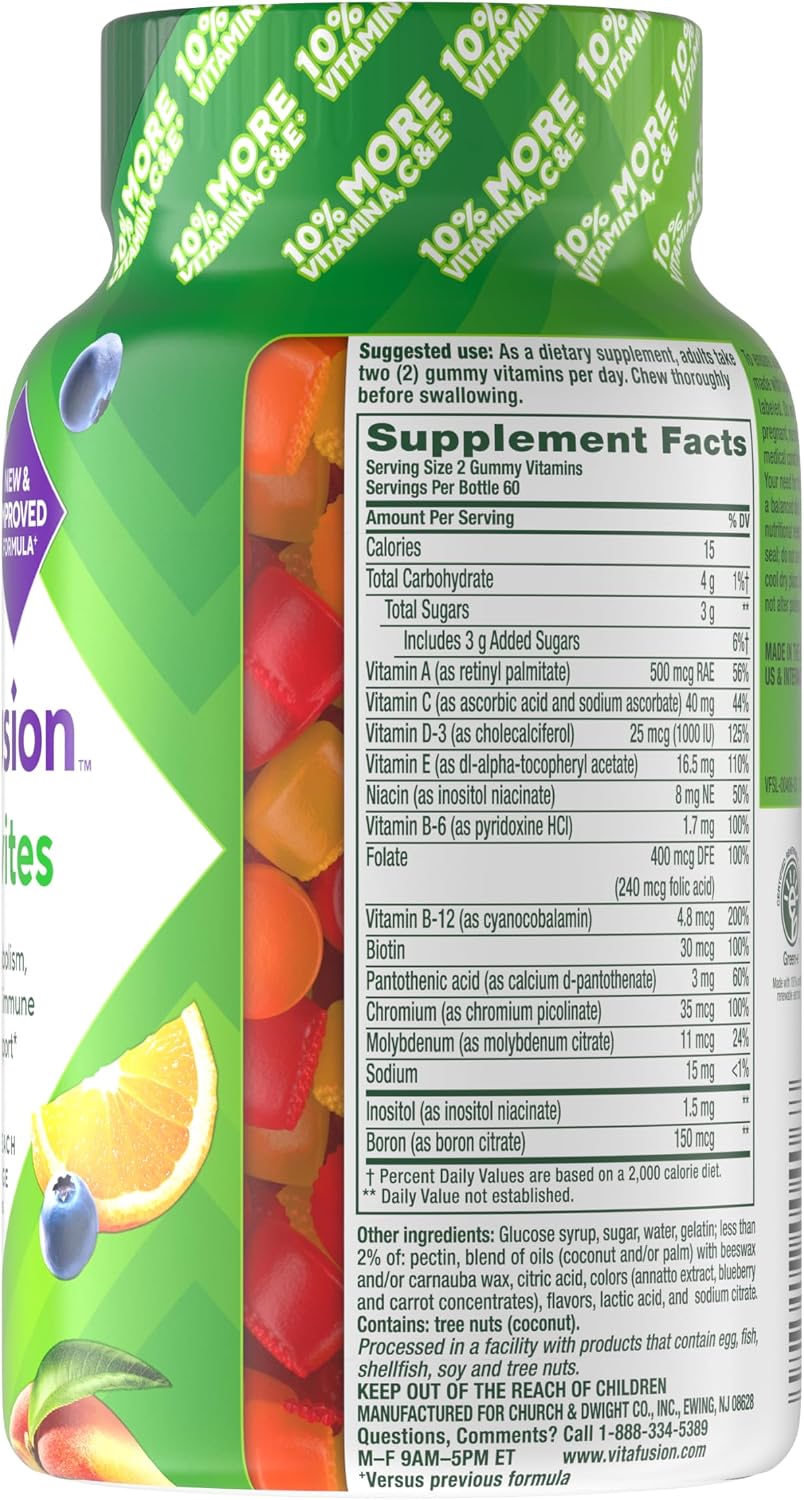 Vitafusion Multivitamin Gummies | 150 Multivites for Adult Men and Women
