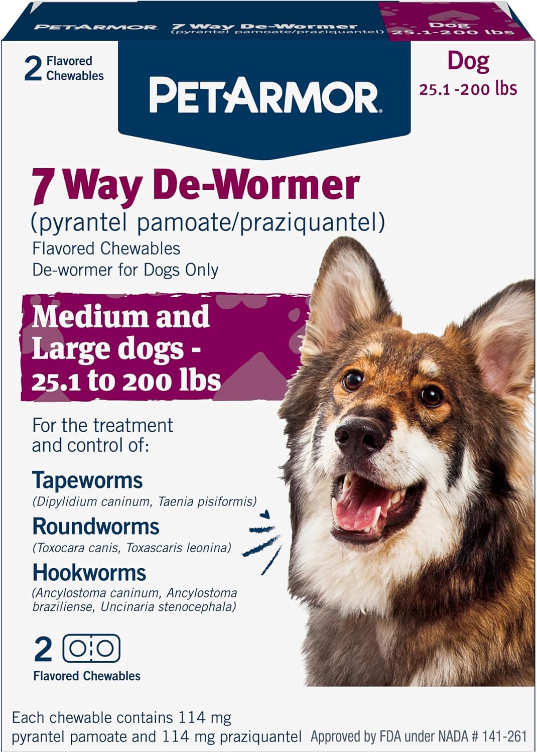 PetArmor Sure Shot Liquid Dewormer Dogs, Roundworms/Hookworms, 2oz | Ideal for Dogs & Puppies 2 Weeks+; Removes 2 Roundworms & 2 Hookworms; vet-quality formula; Precise Liquid Dosing