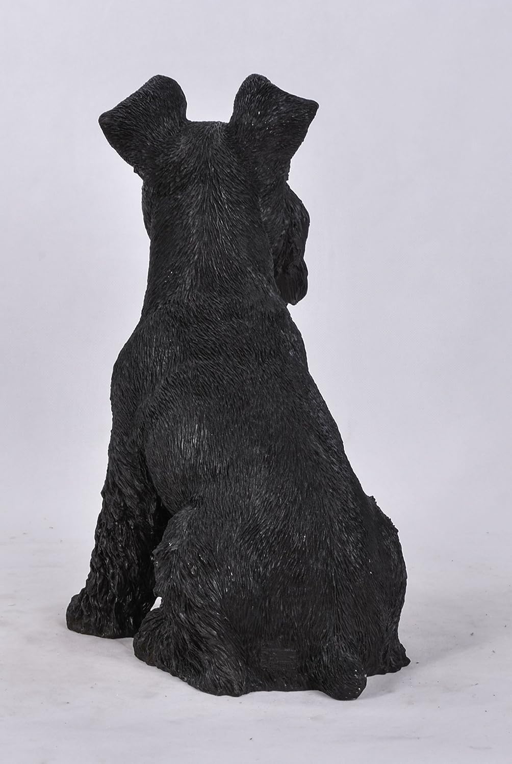 Hi-Line Gift Ltd 87983S-BK Black Schnauzer Garden Statue