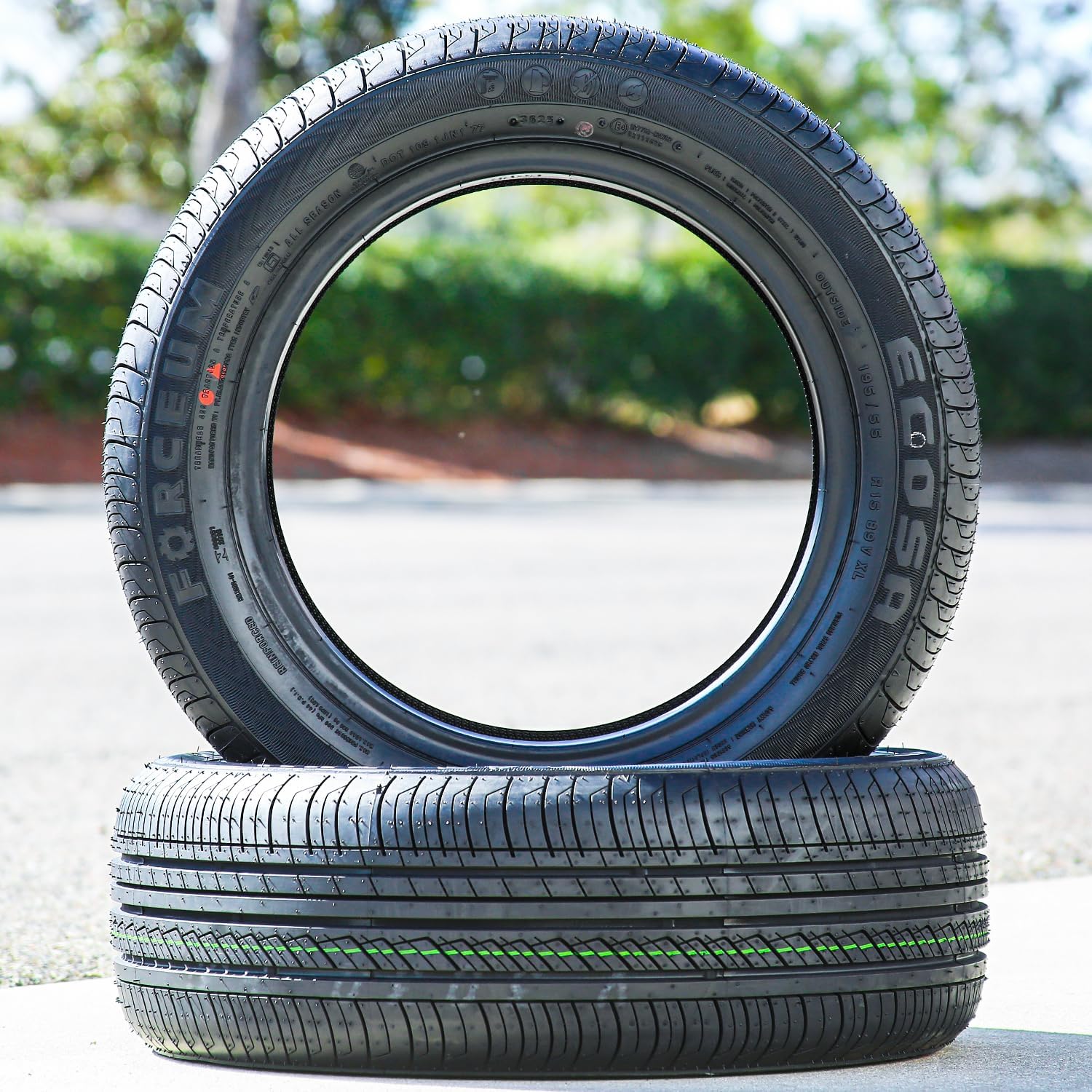 Forceum Ecosa All-Season Passenger Car Touring Radial Tire-175/70R14 175/70/14 175/70-14 84T Load Range SL 4-Ply BSW Black Side Wall UTQG 400AA