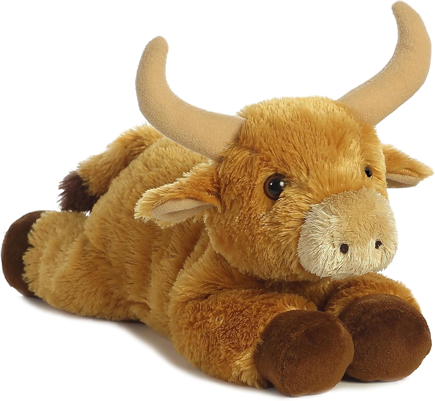 Aurora Flopsie 12" Dolly Adorable Stuffed Animal | Lifelike animal details in a relaxed resting pose