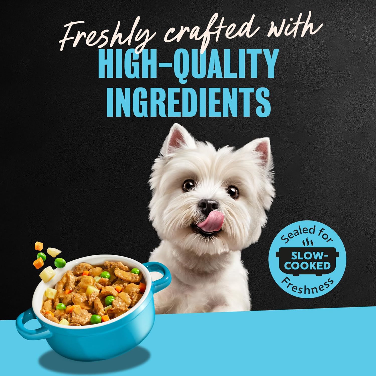 Cesar Wet Dog Food, Steak Lovers Variety Pack, 3.5 oz, 36 Count | Real meat #1 ingredient, easy peel trays, 100% complete & balanced, no fillers, no added sugar, no artificial flavors