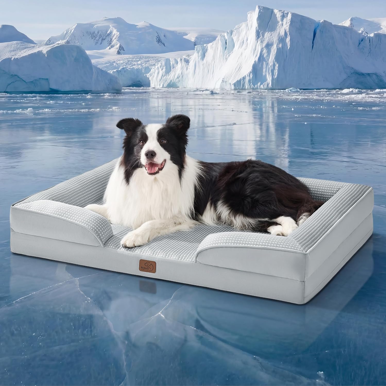 Bedsure Orthopedic Dog Beds Large Sized Dog with Removable Washable Cover