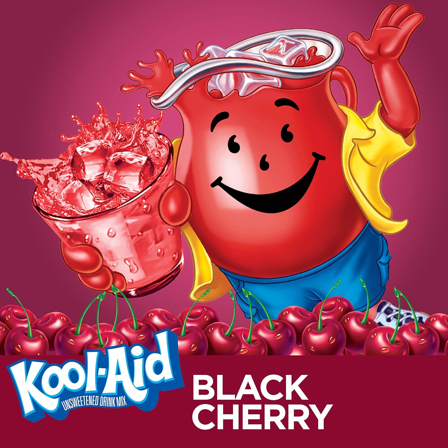Kool-Aid Tropical Punch Flavored Unsweetened Caffeine Free Powdered Drink Mix (96 Packets)