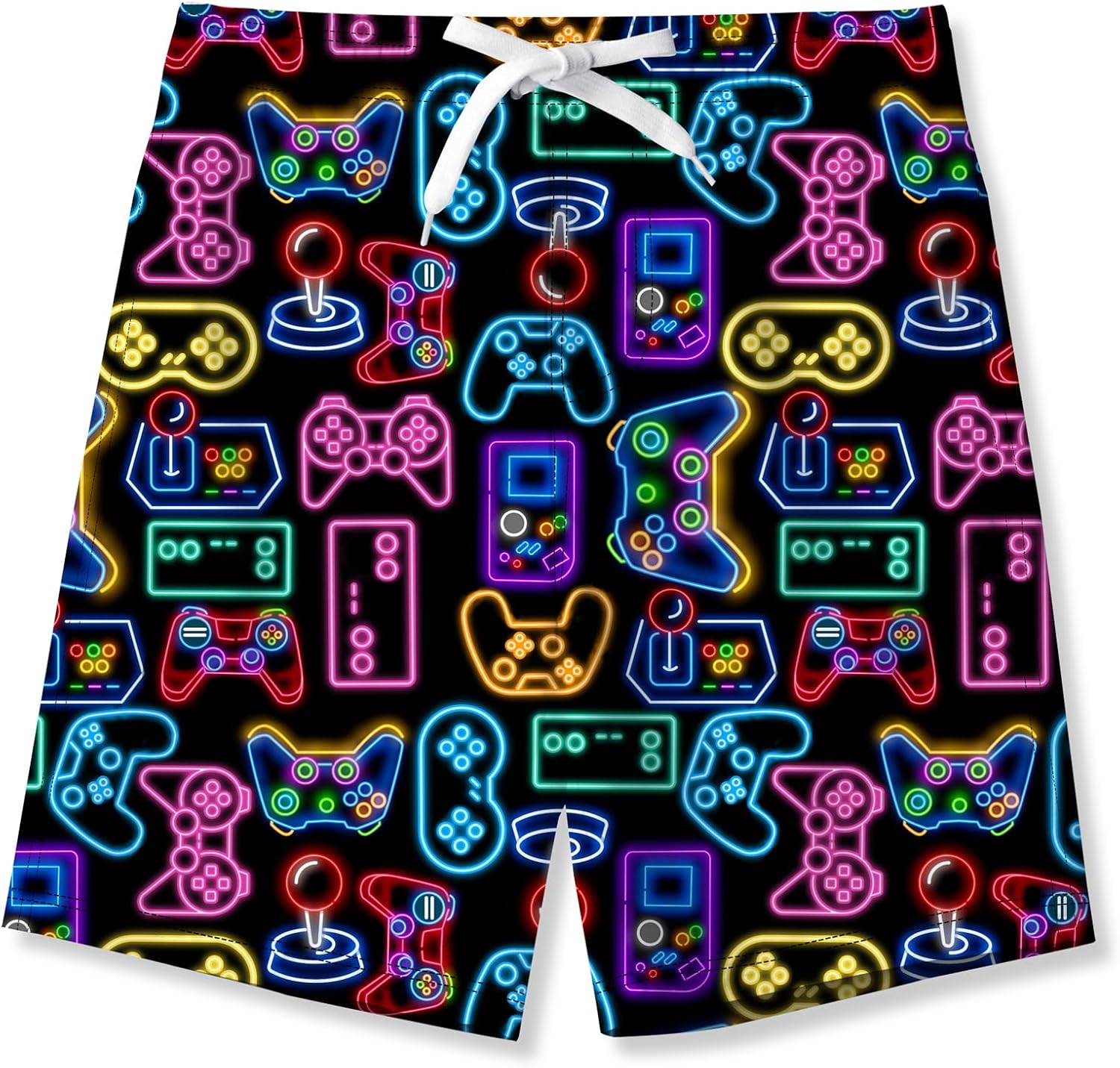 BFUSTYLE Boys Swim Trunks Mesh Lining Kids Bathing Suit 5-14 Years Shorts