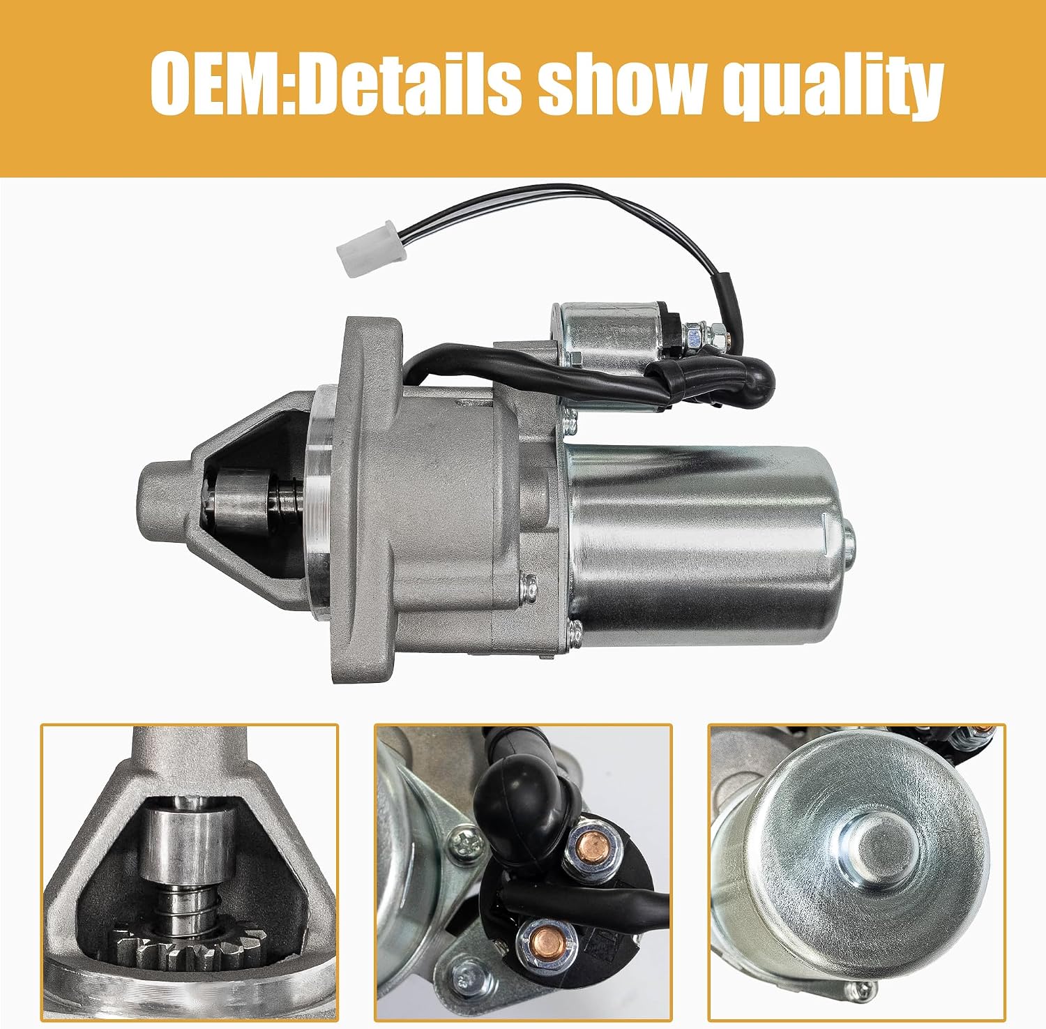 Starter Motor for Predator 9500 Watt Super Quiet Inverter Generator 57080