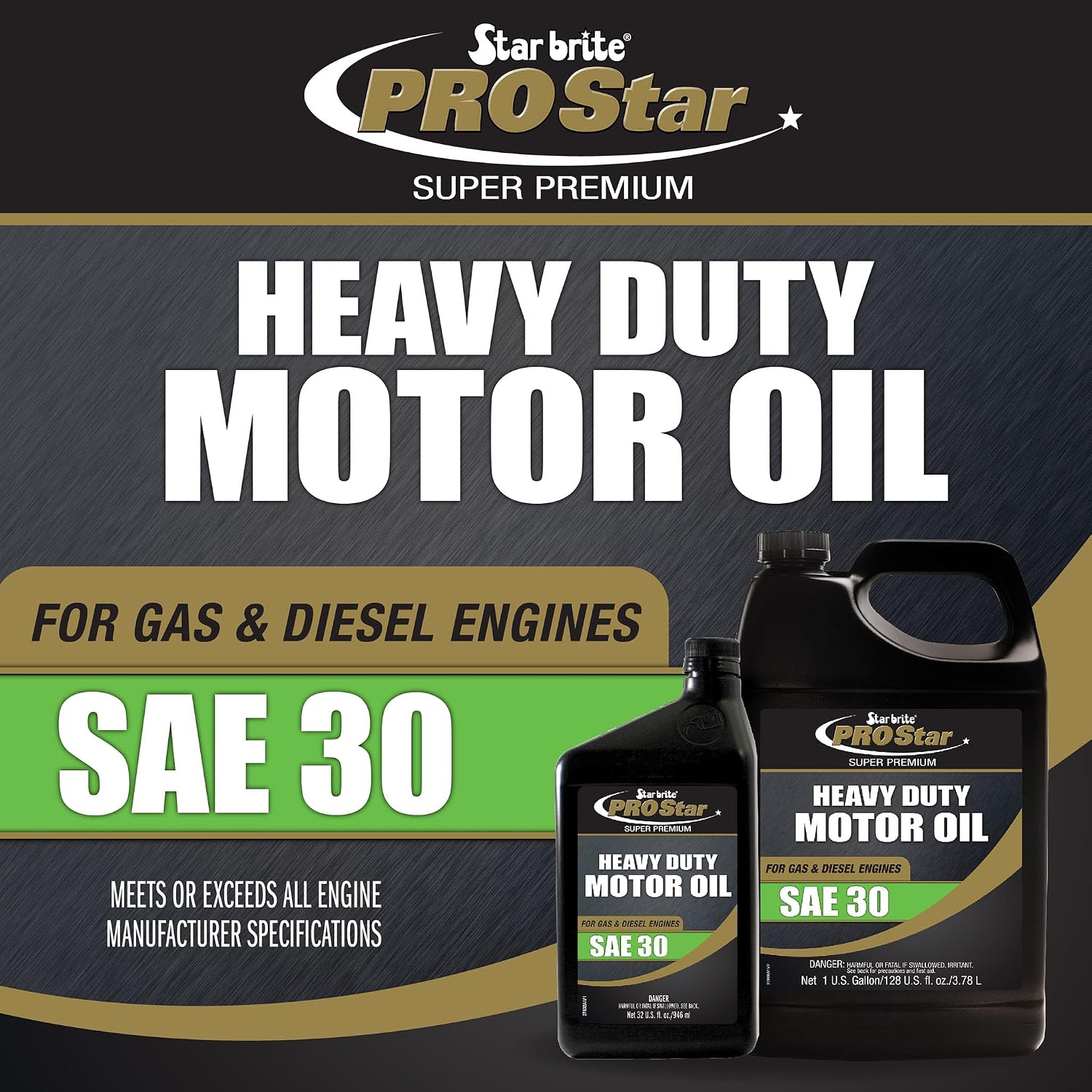STAR BRITE Pro Star Super Premium Heavy Duty Motor Oil 15W-40