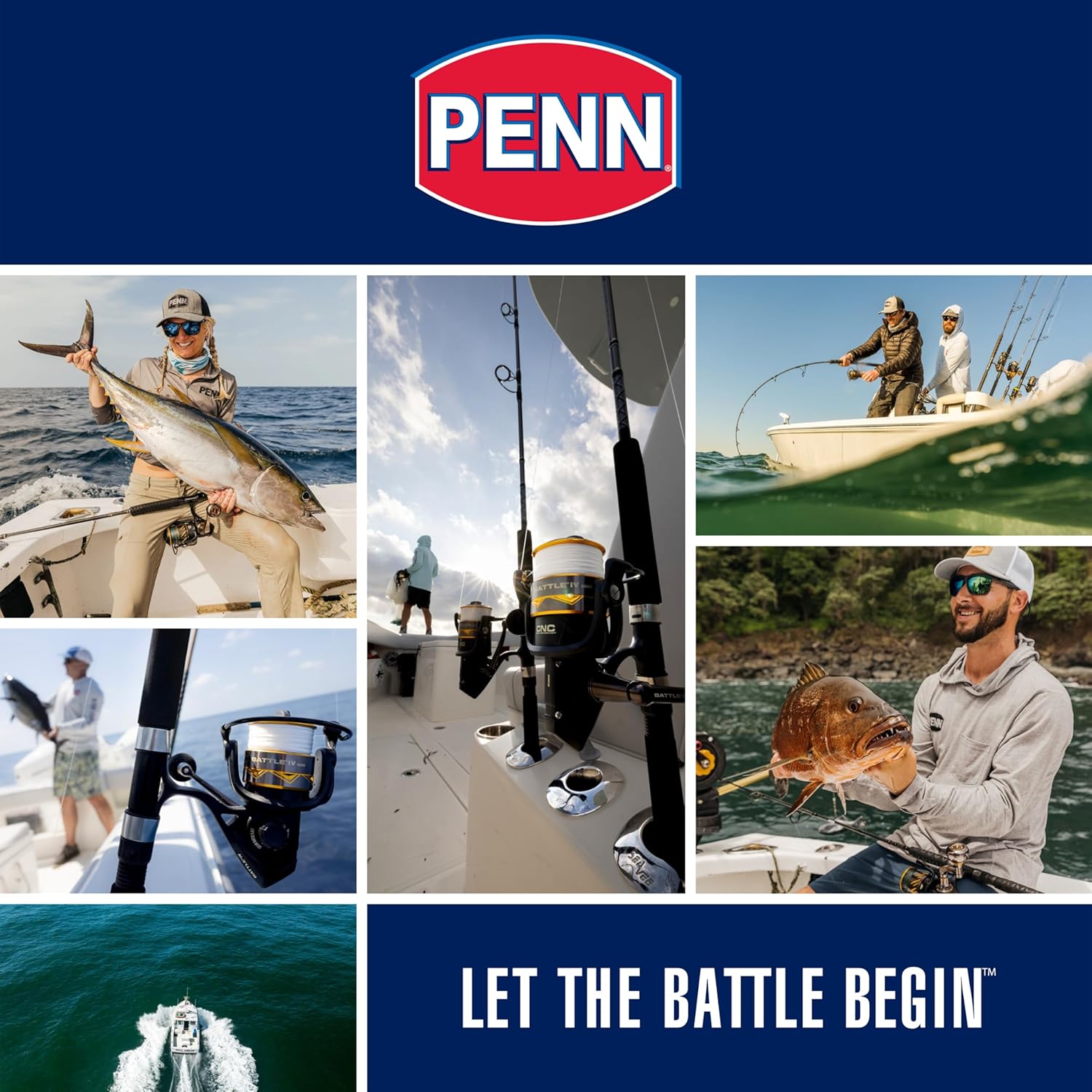 Penn Battle IV Spinning Fishing Reel
