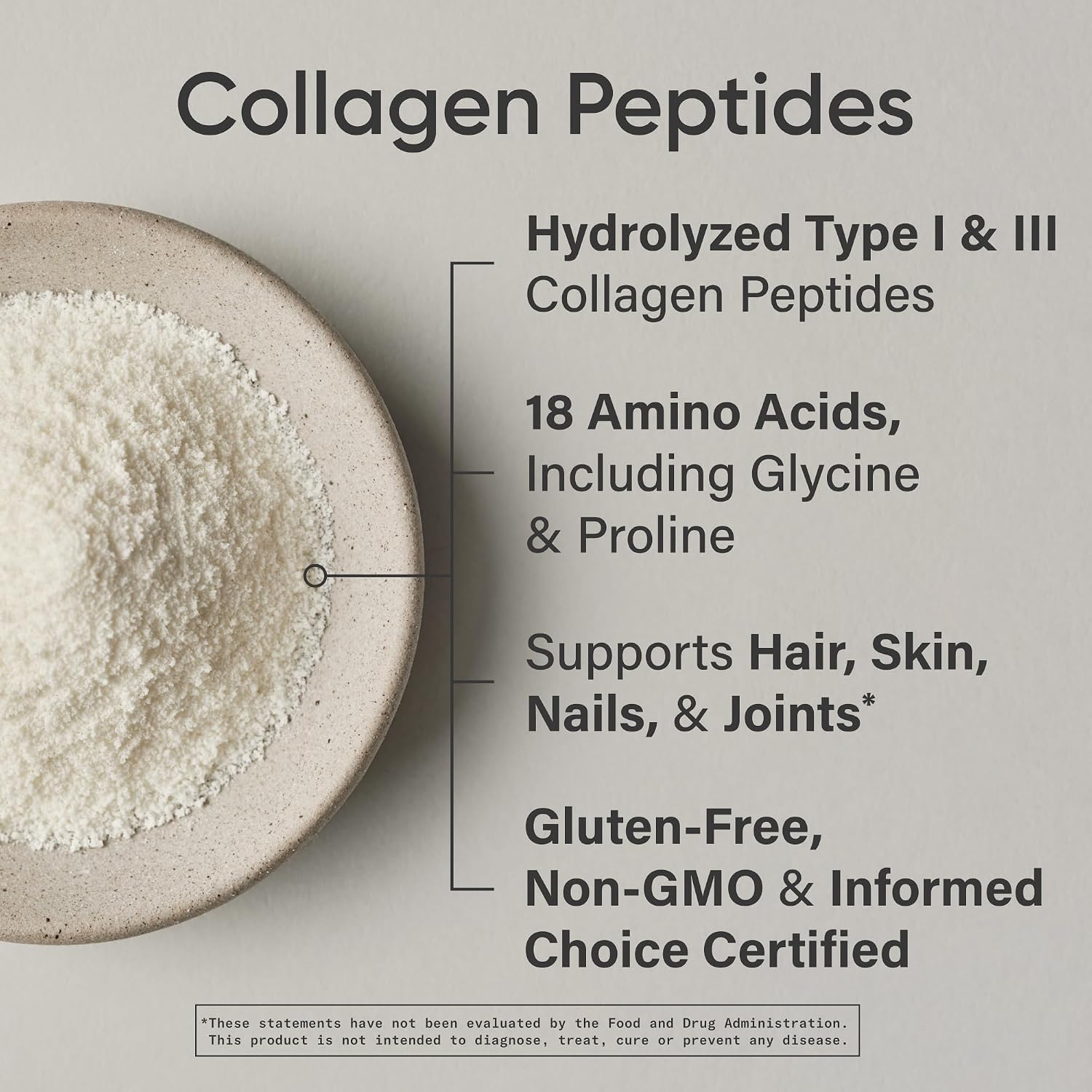 Sports Research® Collagen Peptides Protein Powder 16oz (Unflavored) | 11g Grass-Fed Collagen per Scoop · Hair, Skin & Joint Support · Easy to Mix in Coffee & Shakes - 41 Servings