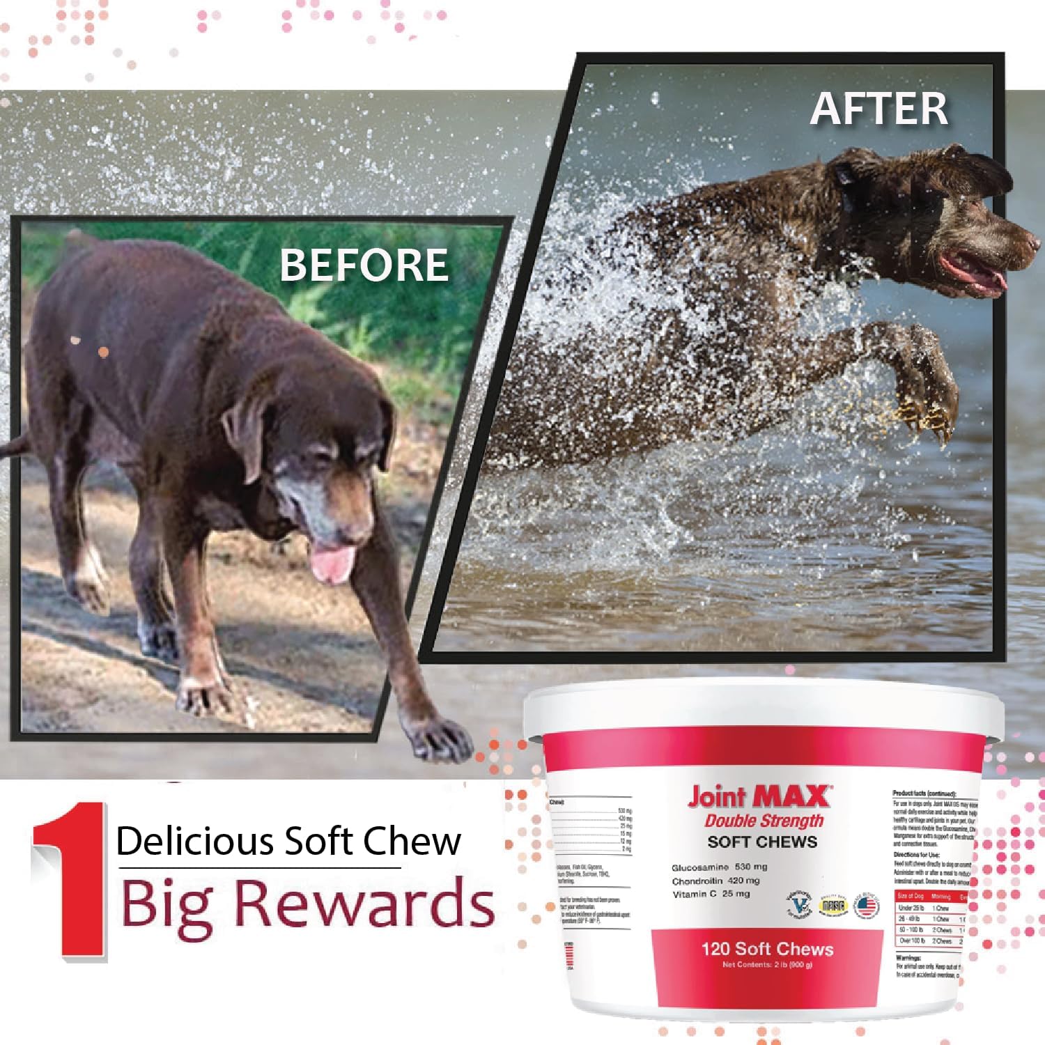 Double Strength Soft Chews (120 Chews)