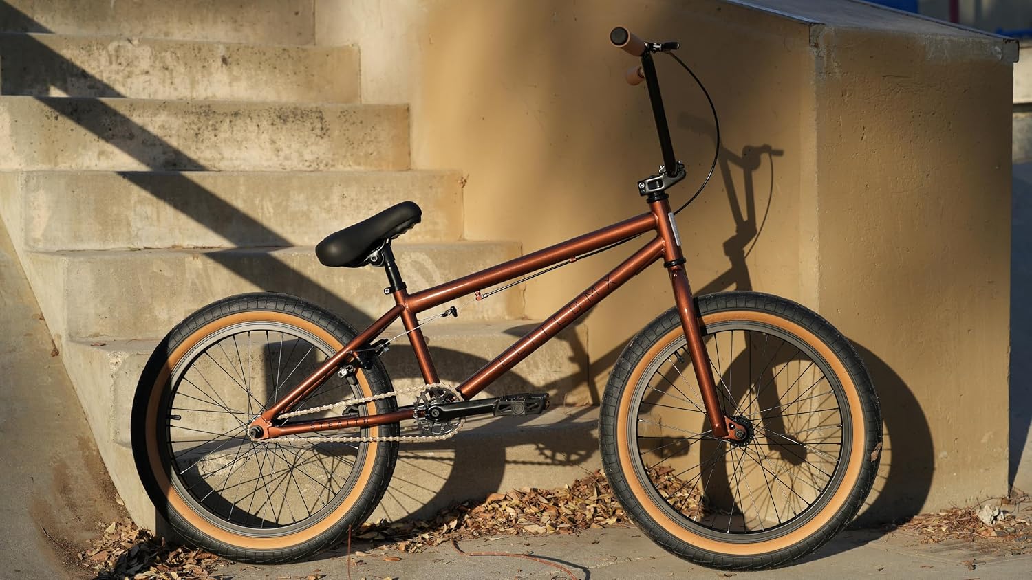 Elite BMX Stealth Freestyle Bike for Youth & Adults, Durable Steel Frame, Available in 16", 18", and 20" Sizes