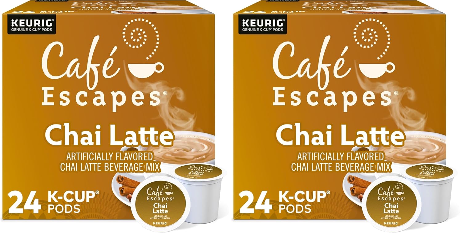 Café Escapes Café Caramel, Keurig Single-Serve K-Cup Pods, 24 Count