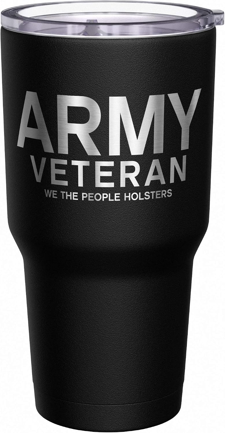 We The People Holsters - 1776 Betsy Ross Flag - Betsy Ross Mug - American Flag Coffee Travel Mug - American Flag Tumbler - Double Insulated Tumbler - 30 oz