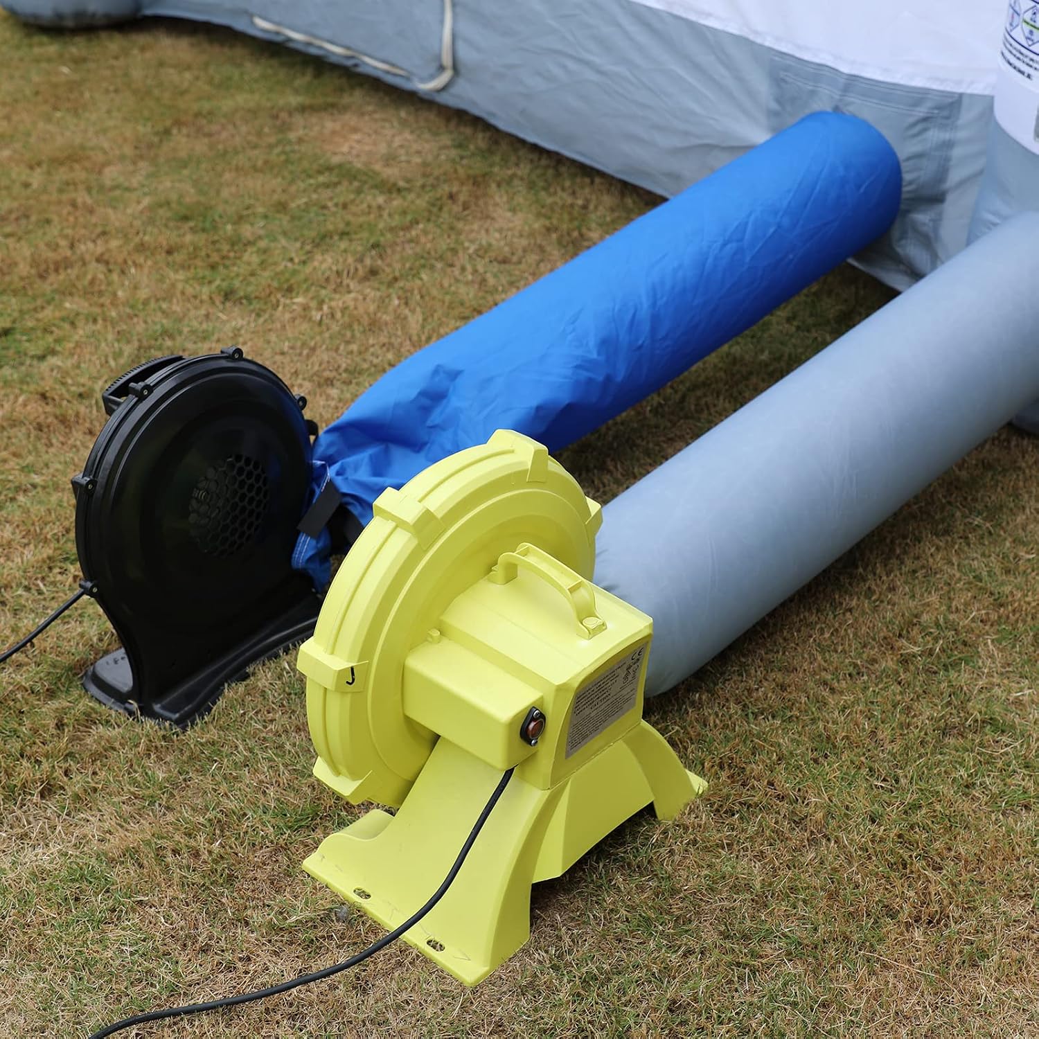 GORILLASPRO Inflatable Paint Booth 26x15x10Ft, Inflatable Spray Booth with (750W + 950W) Blowers, Upgrade Air Filter System Environment Friendly
