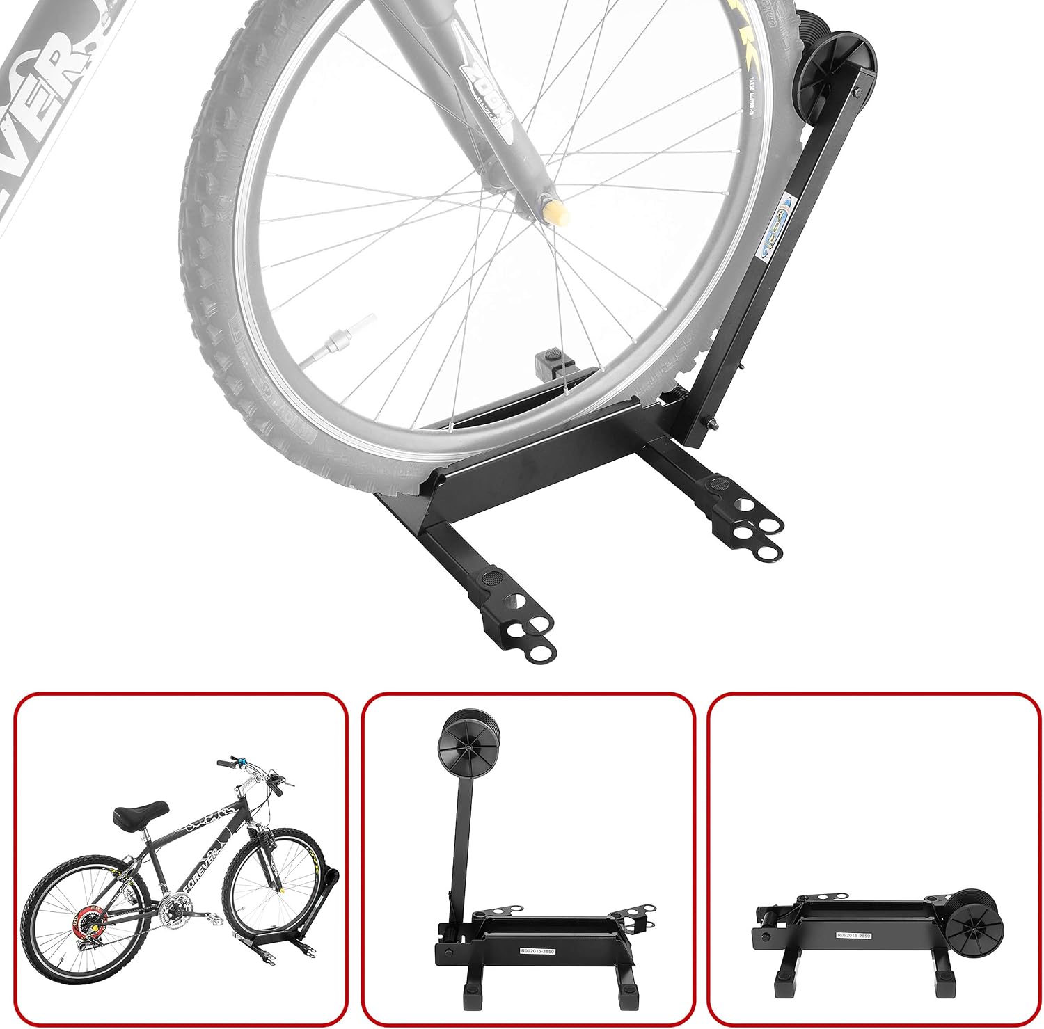 RAD Cycle EZConnect Foldable Bike Rack Bicycle Storage Floor Stand Connect More to Make Multi-Bike Stand