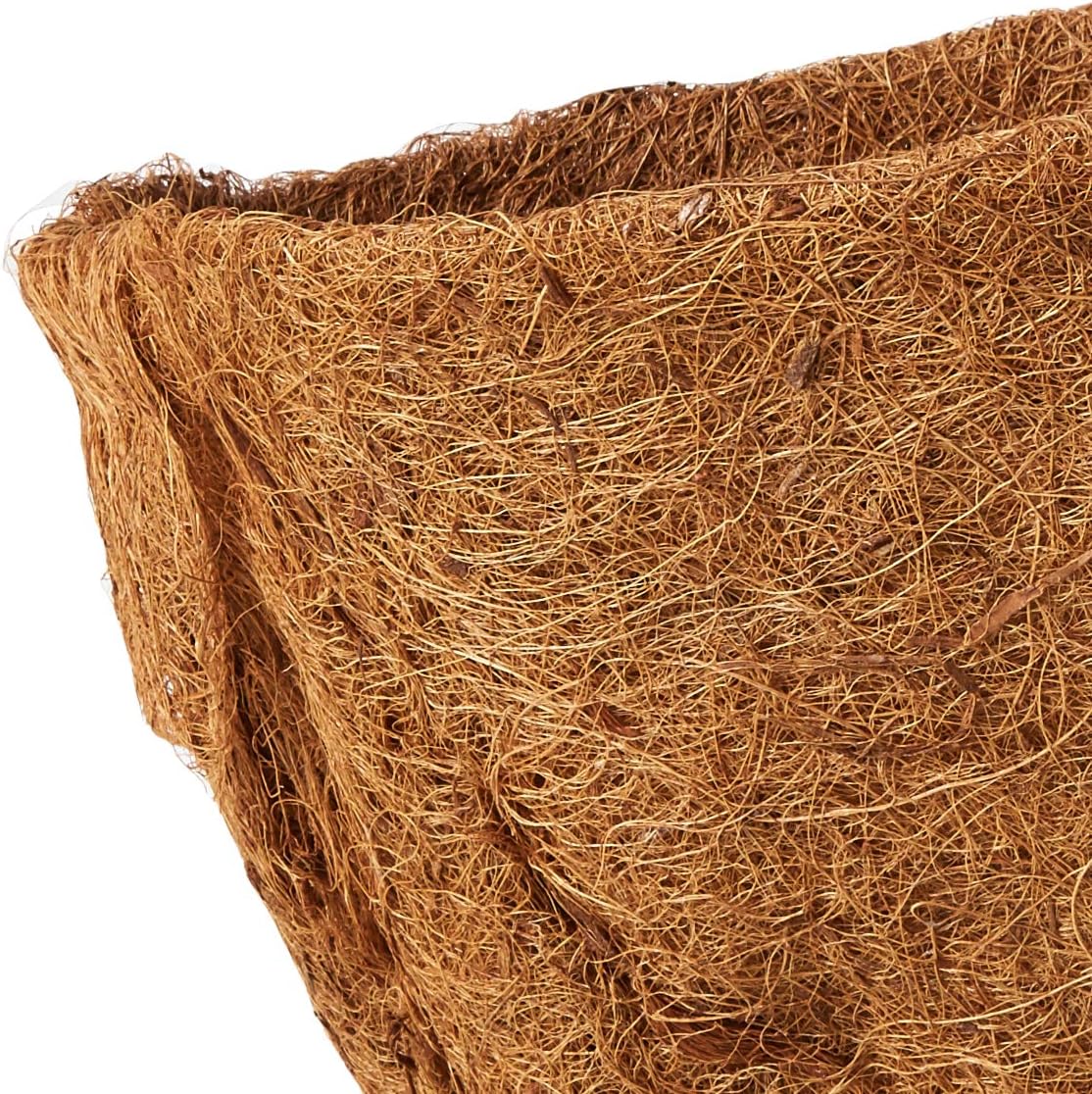 Bosmere F919 Pre-Formed Coco Liner with Soil Moist – 30-Inch Replacement Liner for Window Boxes & Hanging Baskets