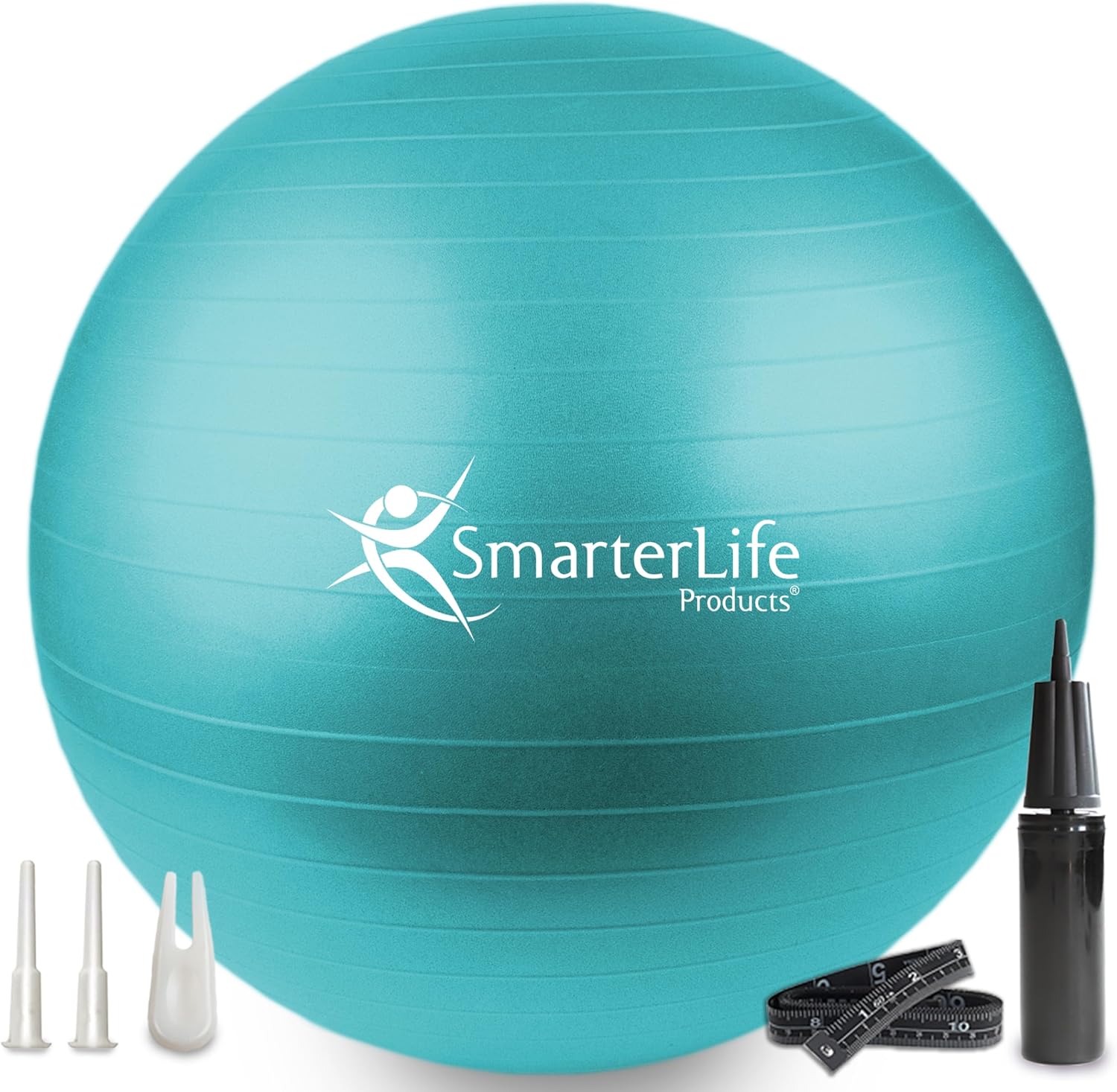 SmarterLife Exercise Ball, Yoga Ball for Gym, Balance, Stability, Pregnancy