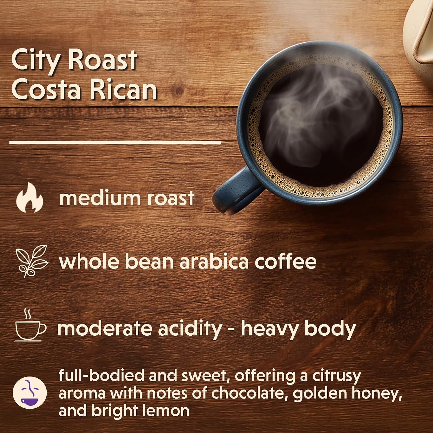 Coffee Bean Direct French Roast Papua New Guinea, Whole Bean, 5lb Bag | Dark Roast, Single Origin Arabica Coffee Beans