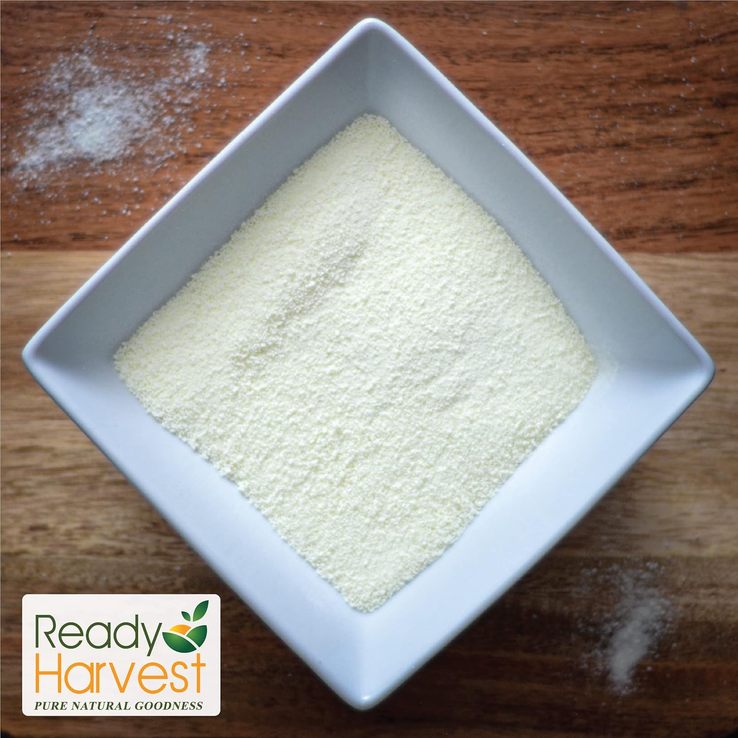 Ready Harvest Emergency Food - Non-Fat Milk Powder | Powdered Milk | Survival Food | #10 Can | 25-Year Shelf Life | 2 lbs | Cans Filled to the Top