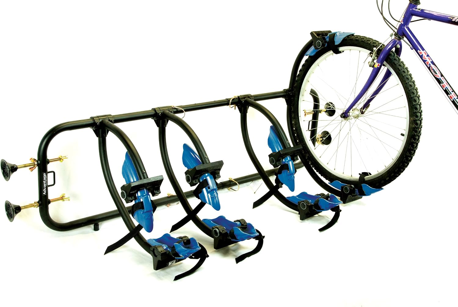 Heininger Advantage SportsRack BedRack Elite Truck 4 Bike Rack, Black (2030)