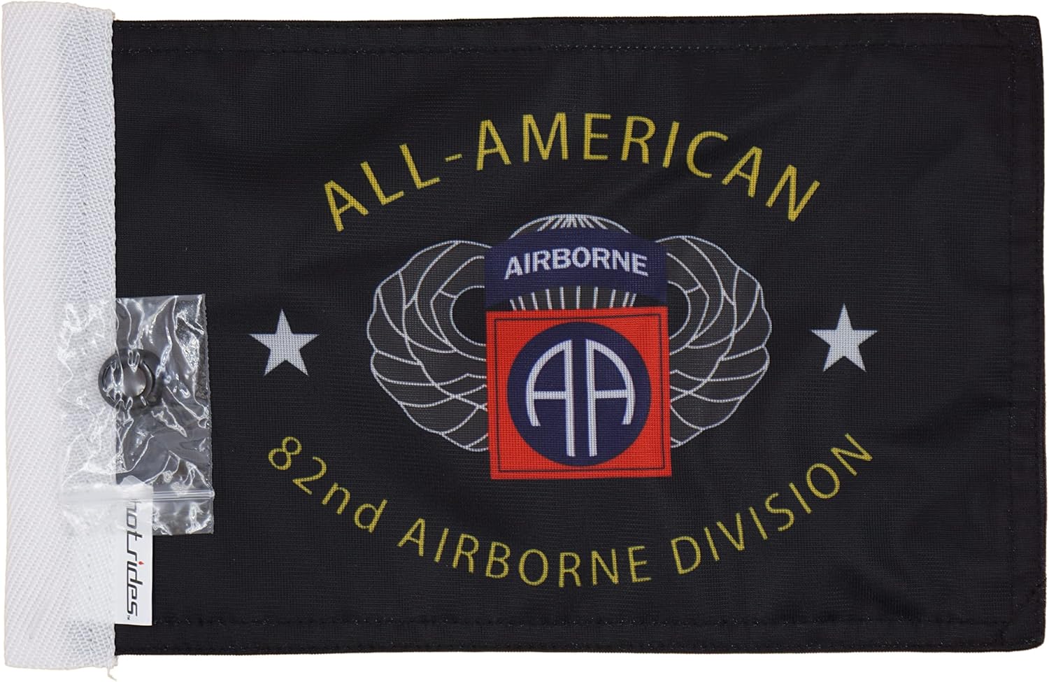 Motorcycle Flag 6 x 9 Or 10 x 15 Inch (6"X9", USA)