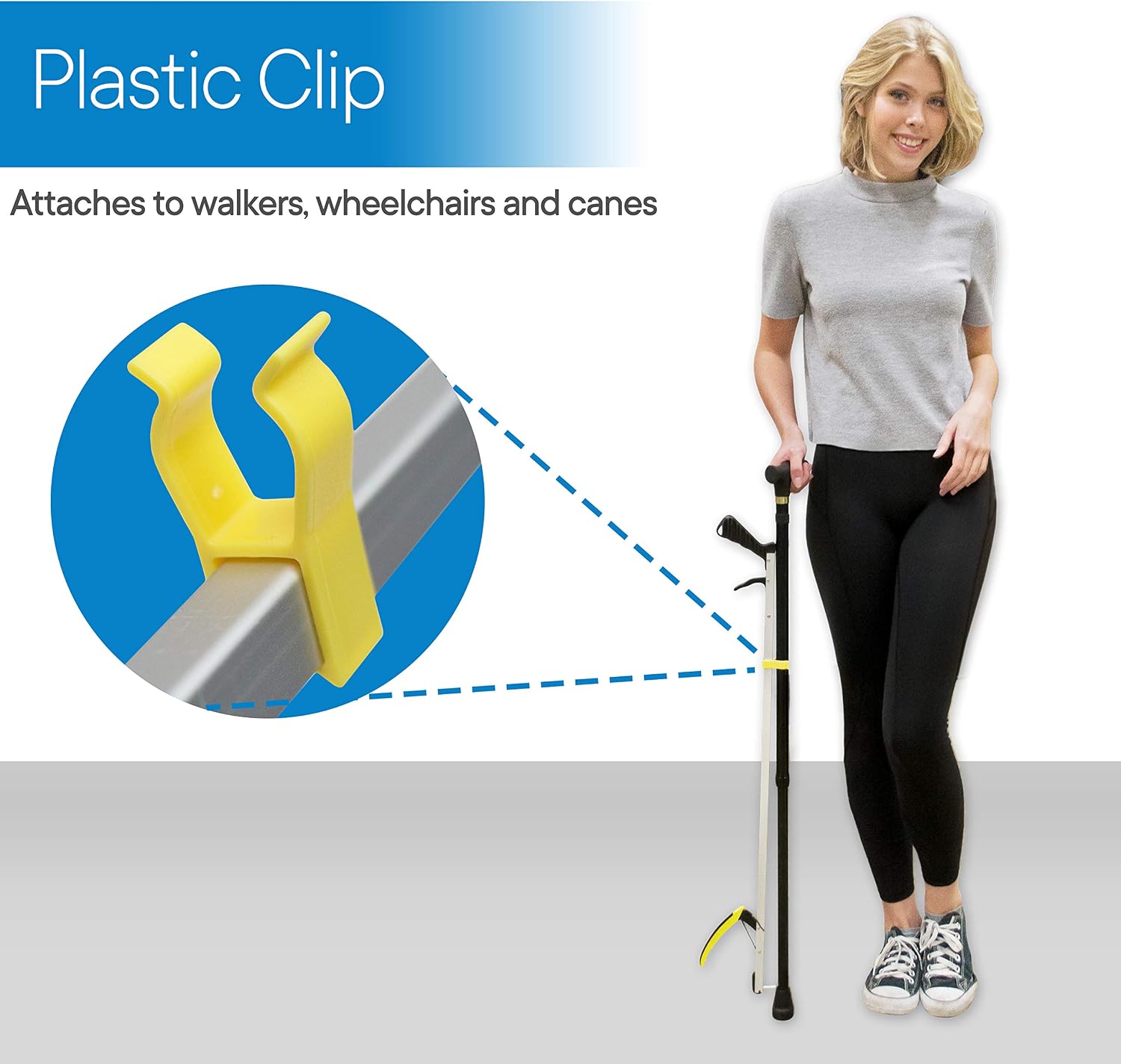 RMS Featherweight the Original Reacher (26-Inch) | Grabber Tool for People with Flexibility Limitations Affecting the Back, Hips, Shoulders, or Grip Strength