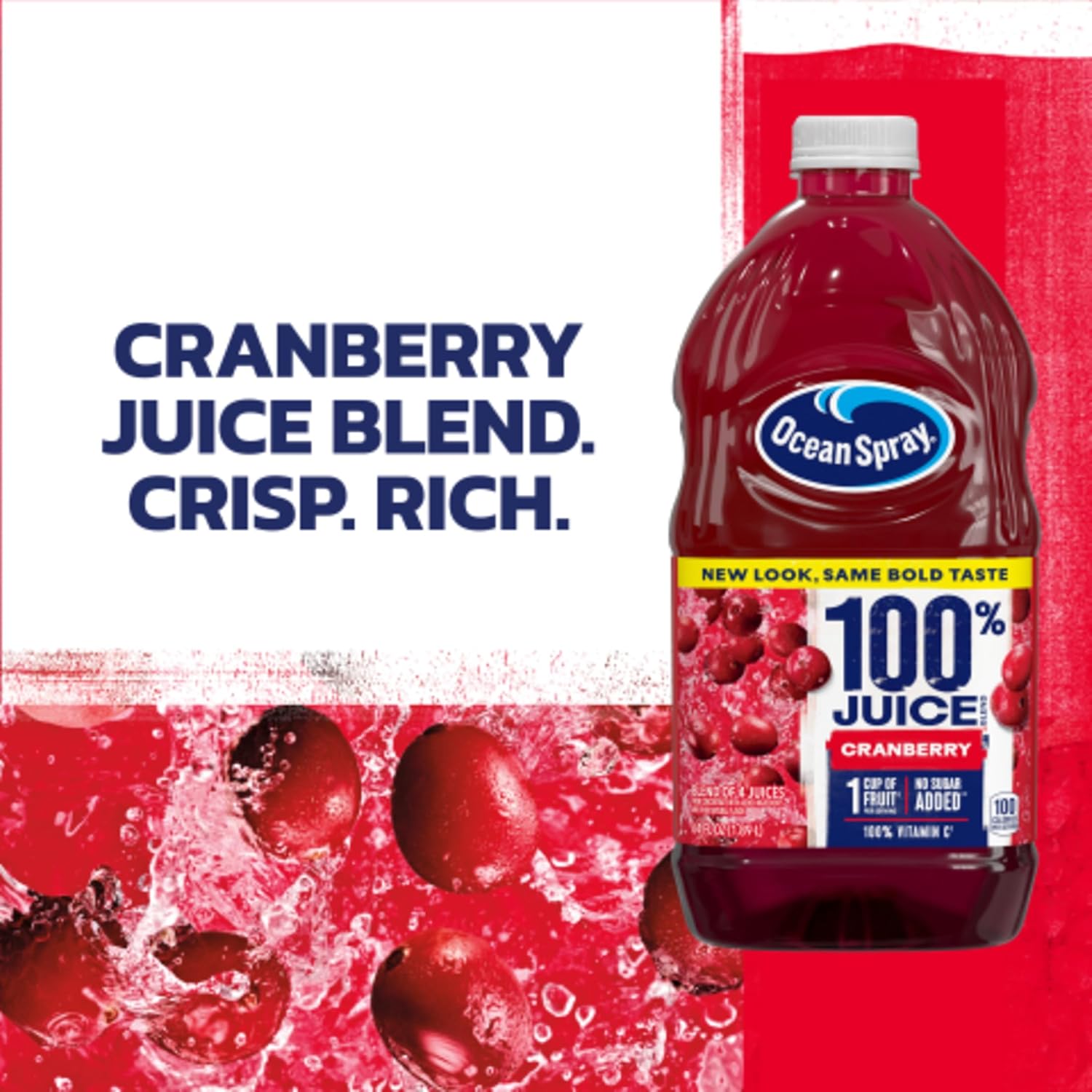Ocean Spray® Cran-Raspberry® Cranberry Raspberry Juice Drink, 101.4 Fl Oz Bottle
