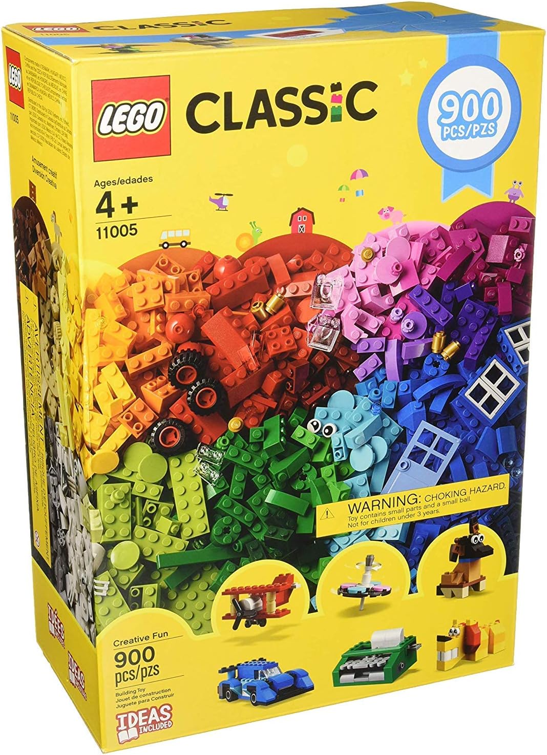 LEGO Classic Creative Fun 11005 Building Kit, New 2020 (900 Pieces)