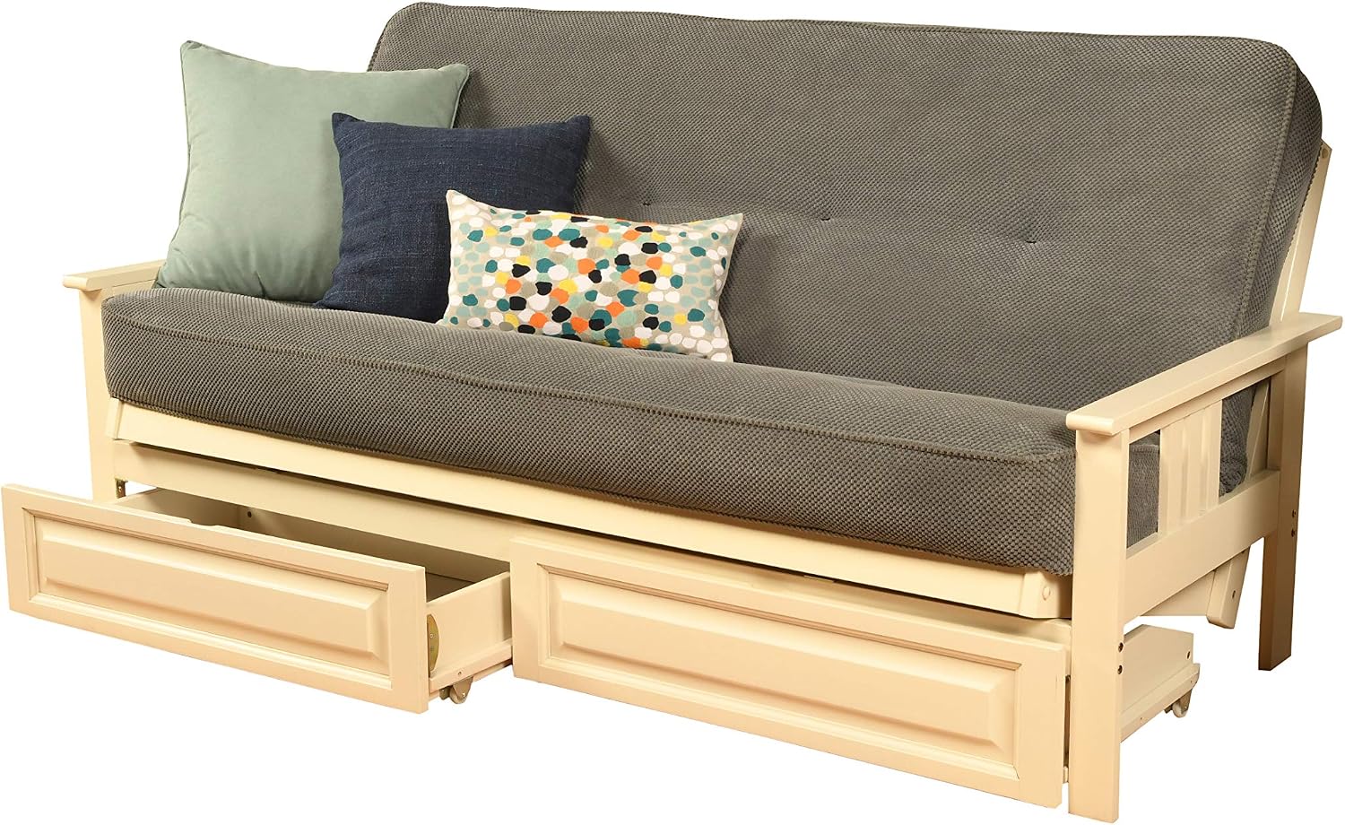 Kodiak Futons Monterey Futon Frame, No Drawers, Barbados