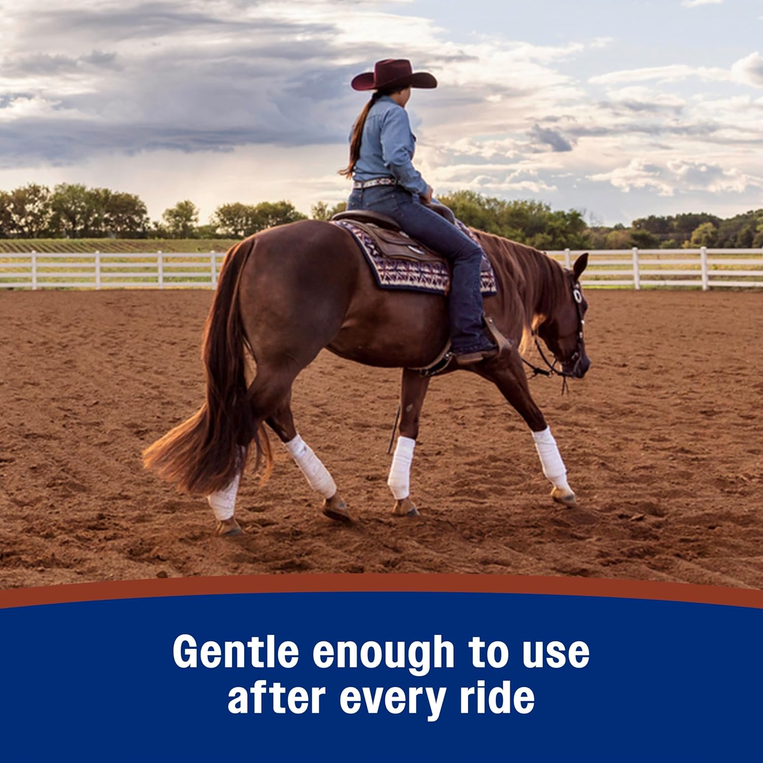 Farnam Leather New Easy-Polishing Glycerine Saddle & Leather Cleaner, 64 oz | Conditions Saddles and Leather Tack, Moisturizing