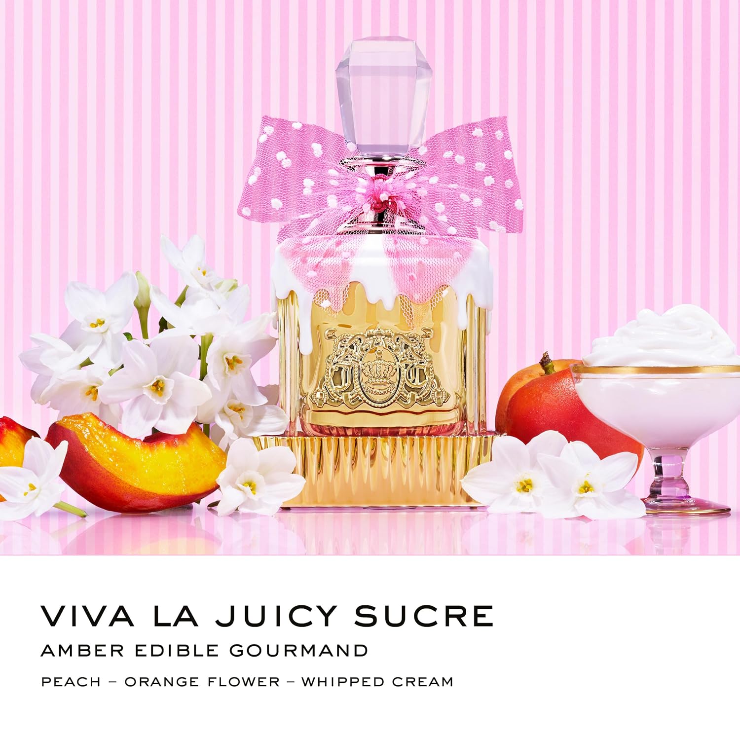 Juicy Couture Viva La Juicy Eau De Parfum, Women's Perfume with Notes of Mandarin, Gardenia & Caramel, Floral & Sweet Perfume for Women, EDP Spray