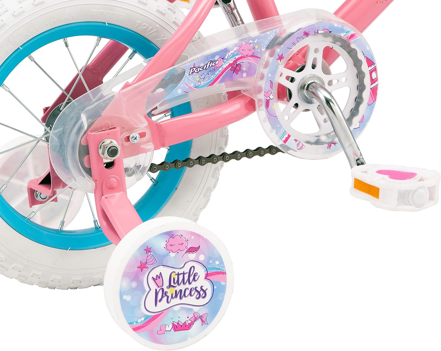 Pacific Character Kids Bike for Boys & Girls Ages 3-7 Year Old, 12 or 16-Inch Wheels Option, Steel Frame, Coaster Brakes