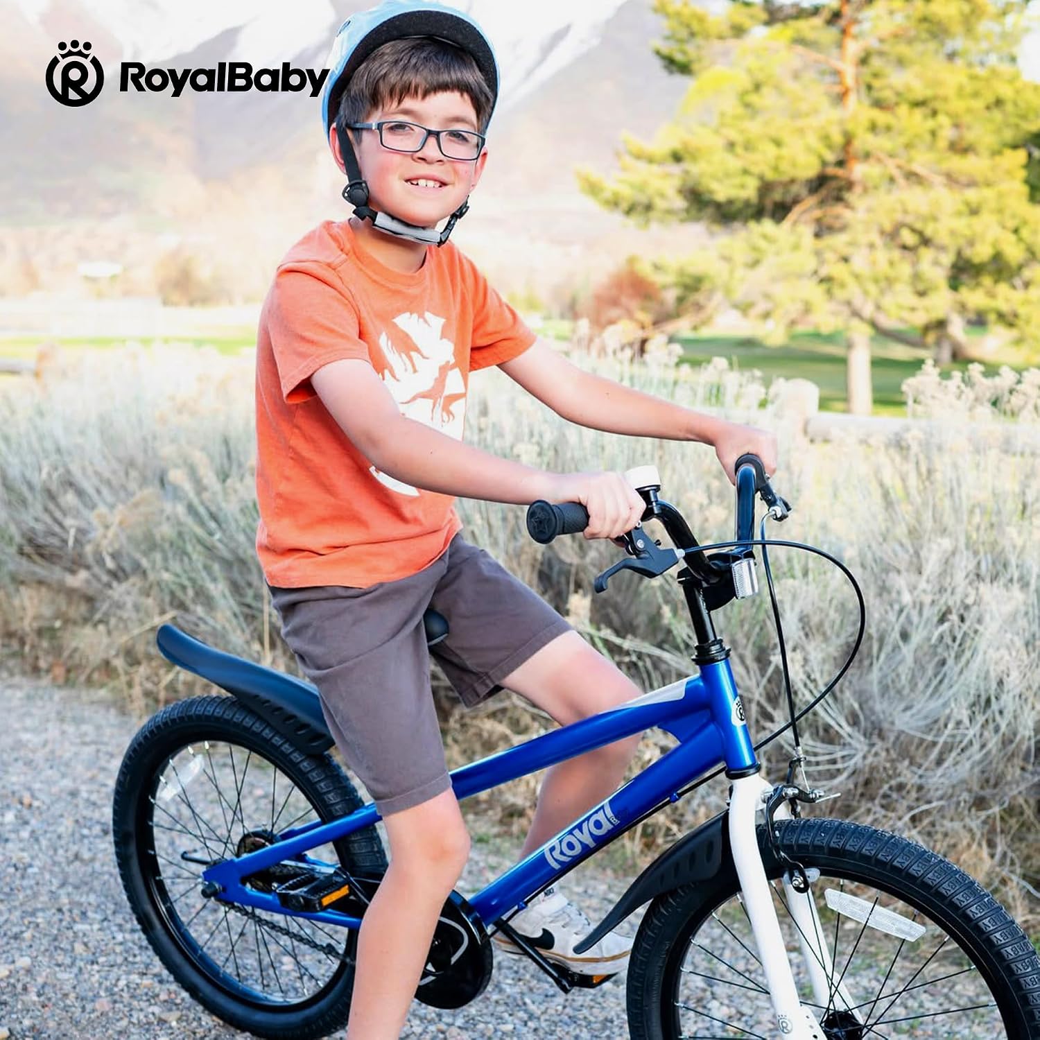 RoyalBaby Freestyle Kids Bike 12 14 16 18 20 Inch Bicycle for Boys Girls Ages 3-10 Years, Multiple Color Options